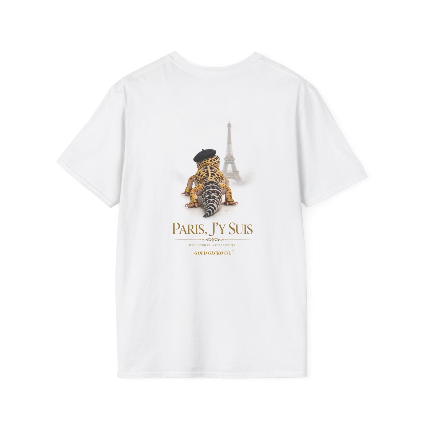 Gold Gecko Co.™ | Eiffel Tower | Crested Gecko | Comfort Colors 6500