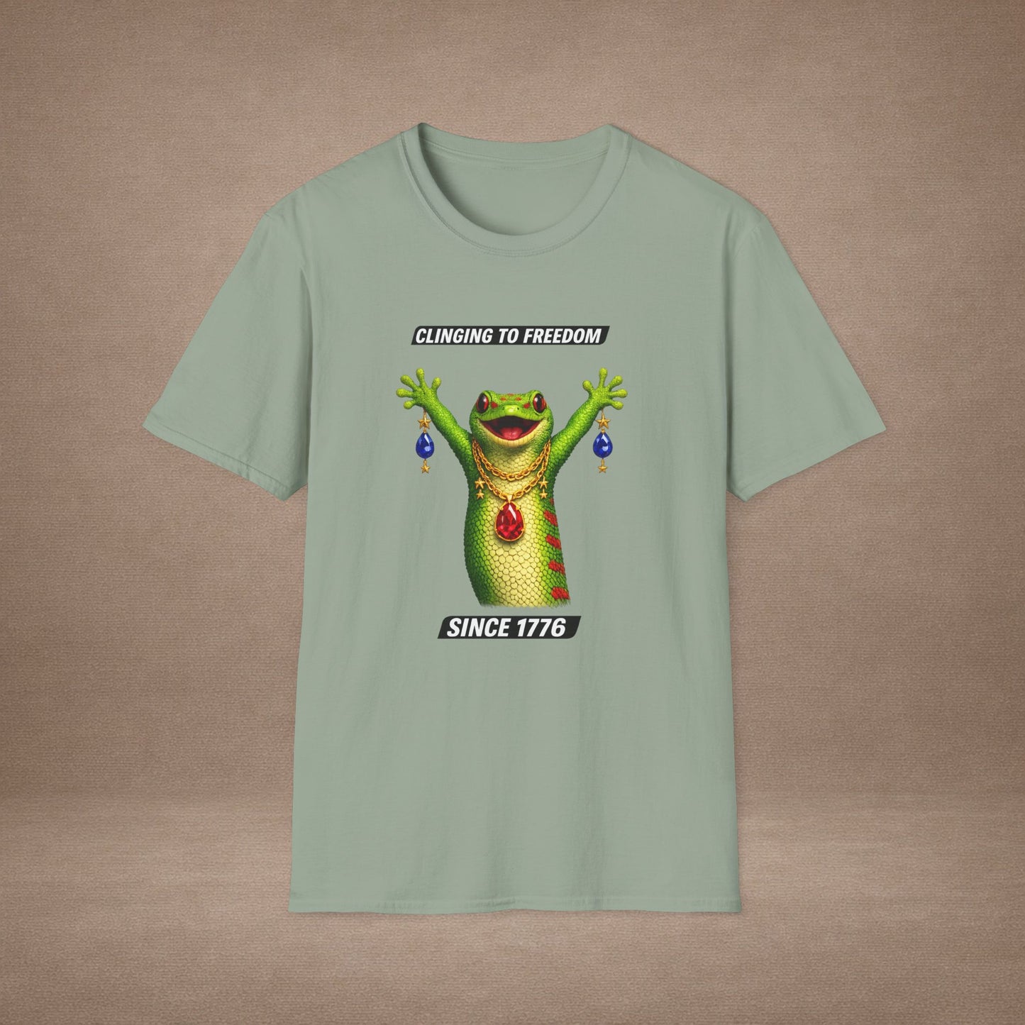 DESIGN #14 Clinging To Freedom 1776 — 4th of July Tee