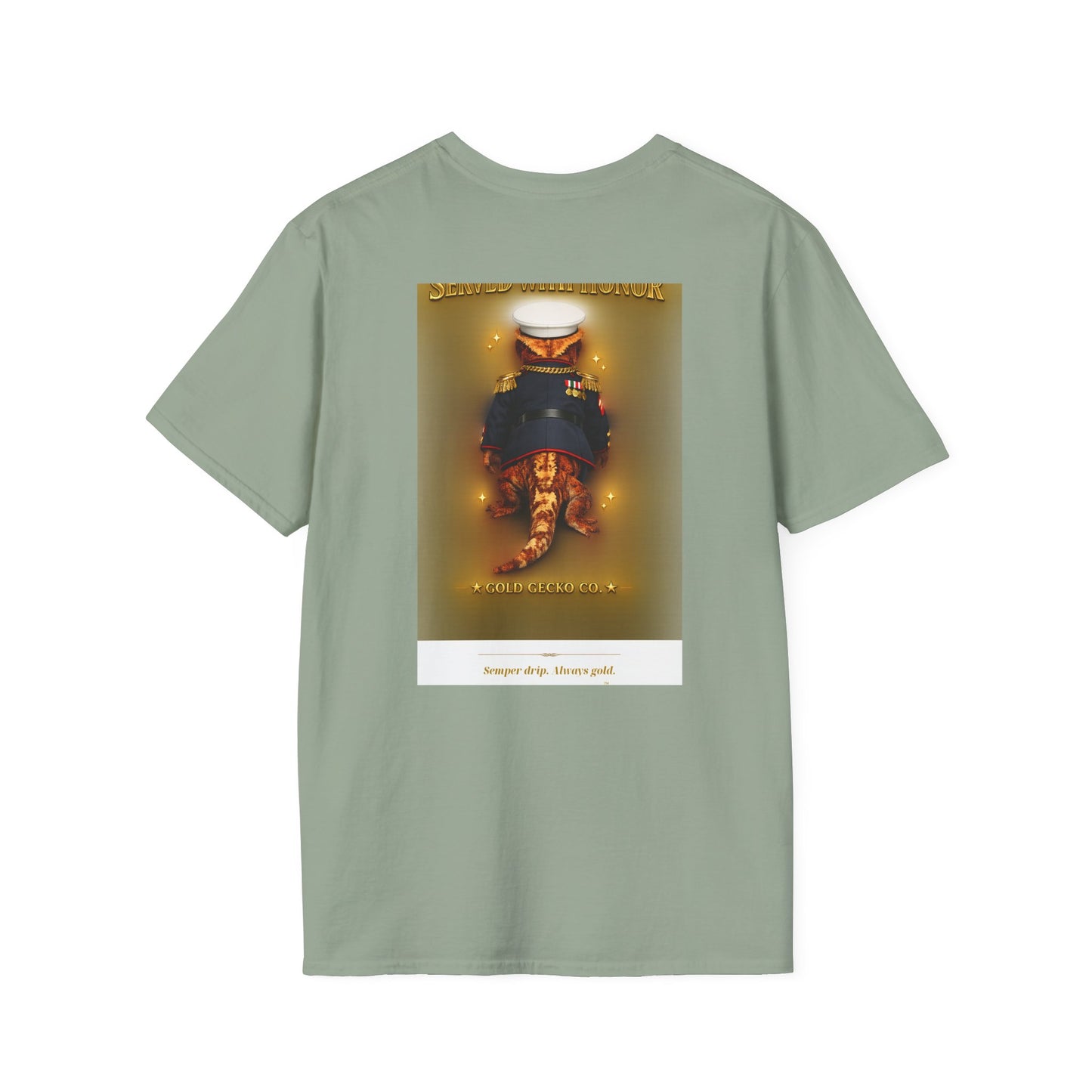 Gold Gecko Co.™ | Marines Semper Drip | Crested Gecko | Comfort Colors 6500
