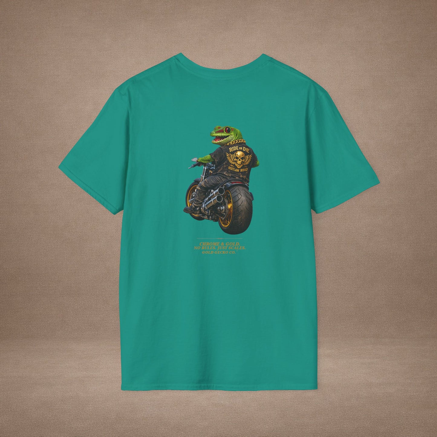 DESIGN #30-3 - Day Gecko + Chopper -No Rules Just Scales