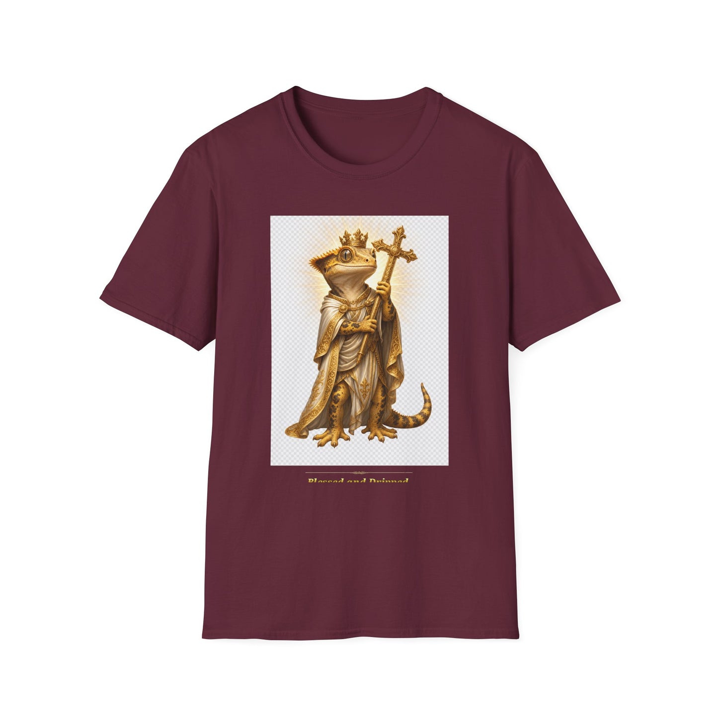 Gold Gecko Co. | Blessed and Dripped | Faith Gecko Tee