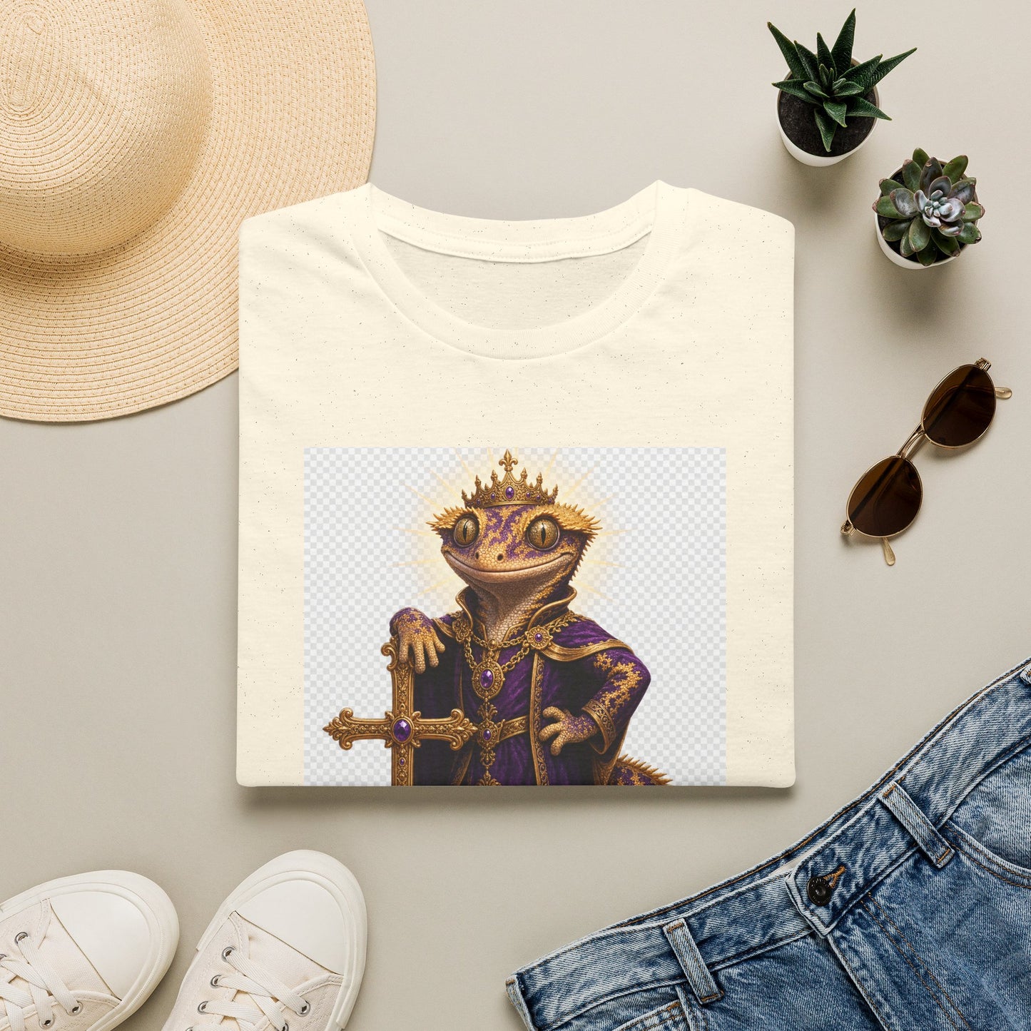 Gold Gecko Co. | He Said I'm Chosen. I Said Obviously. | Faith Gecko Tee