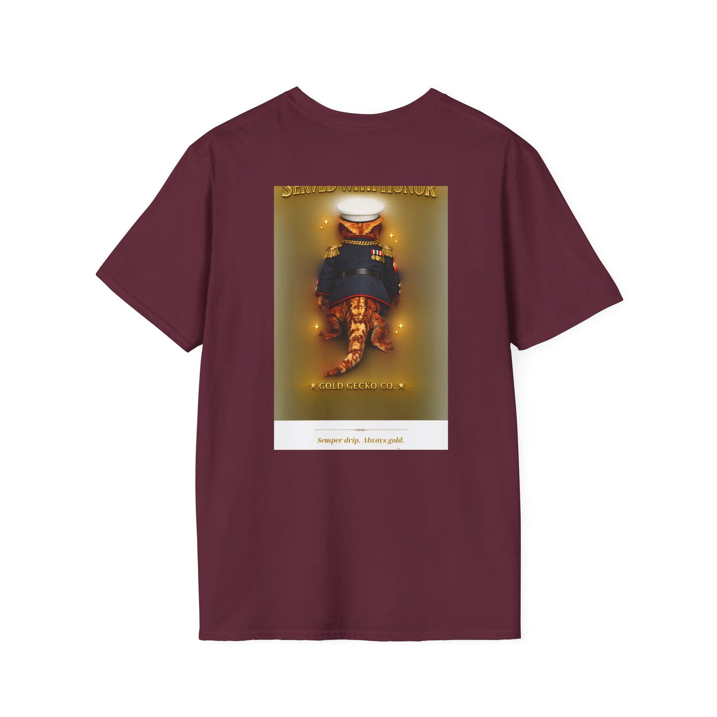 Gold Gecko Co.™ | Marines Semper Drip | Crested Gecko | Comfort Colors 6500