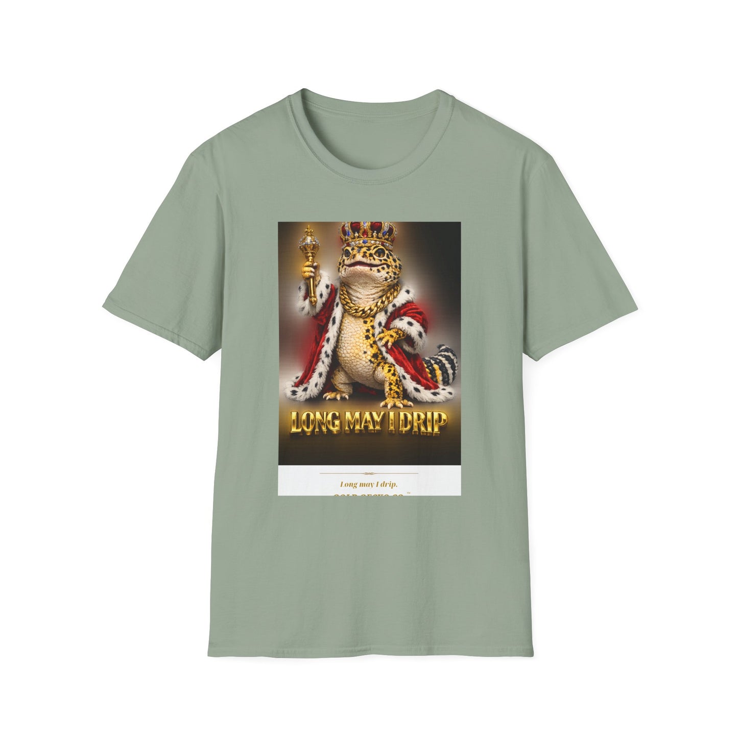 Gold Gecko Co.™ | Long May I Drip | Crested Gecko | Comfort Colors 6500