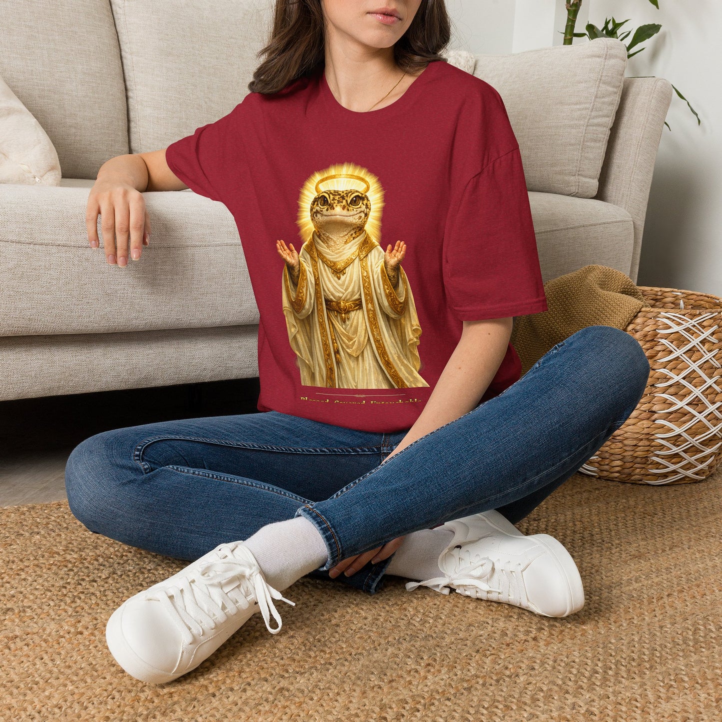 Gold Gecko Co. | Blessed. Covered. Untouchable. | Blessing Gecko Tee