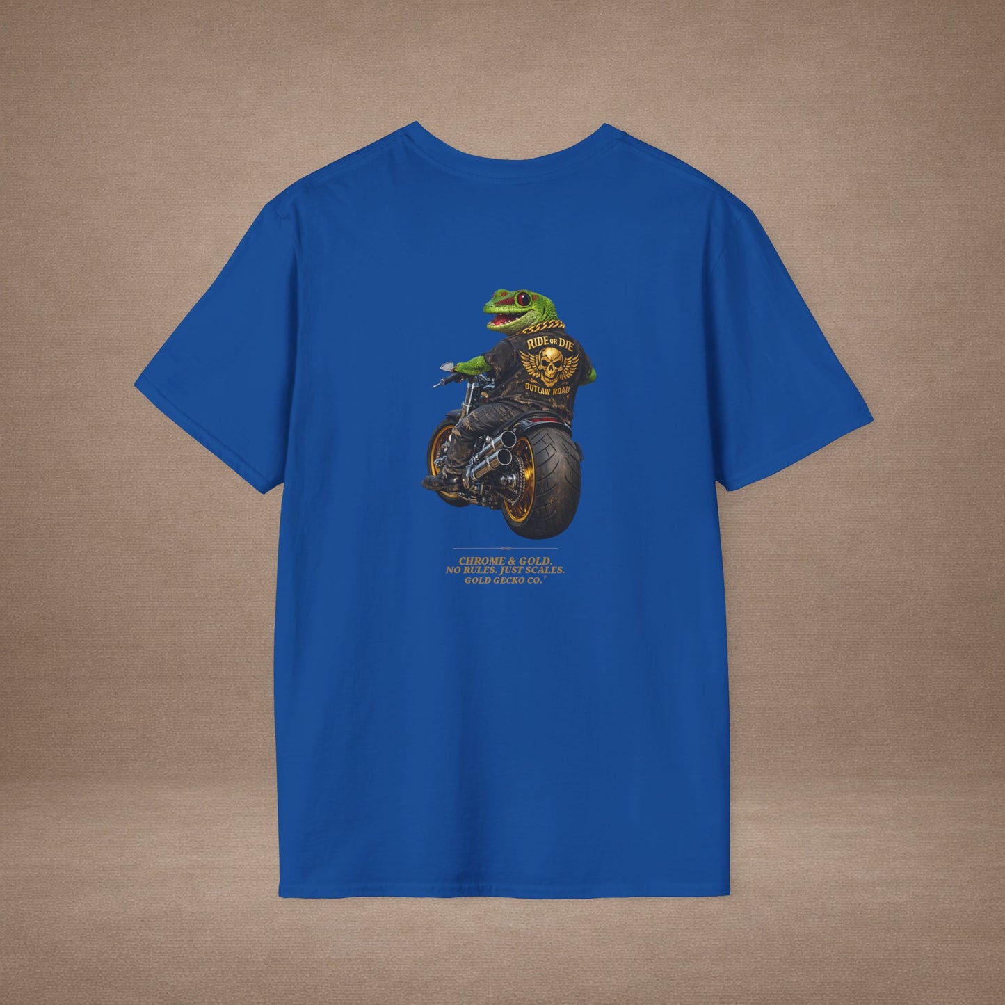 DESIGN #30-3 - Day Gecko + Chopper -No Rules Just Scales