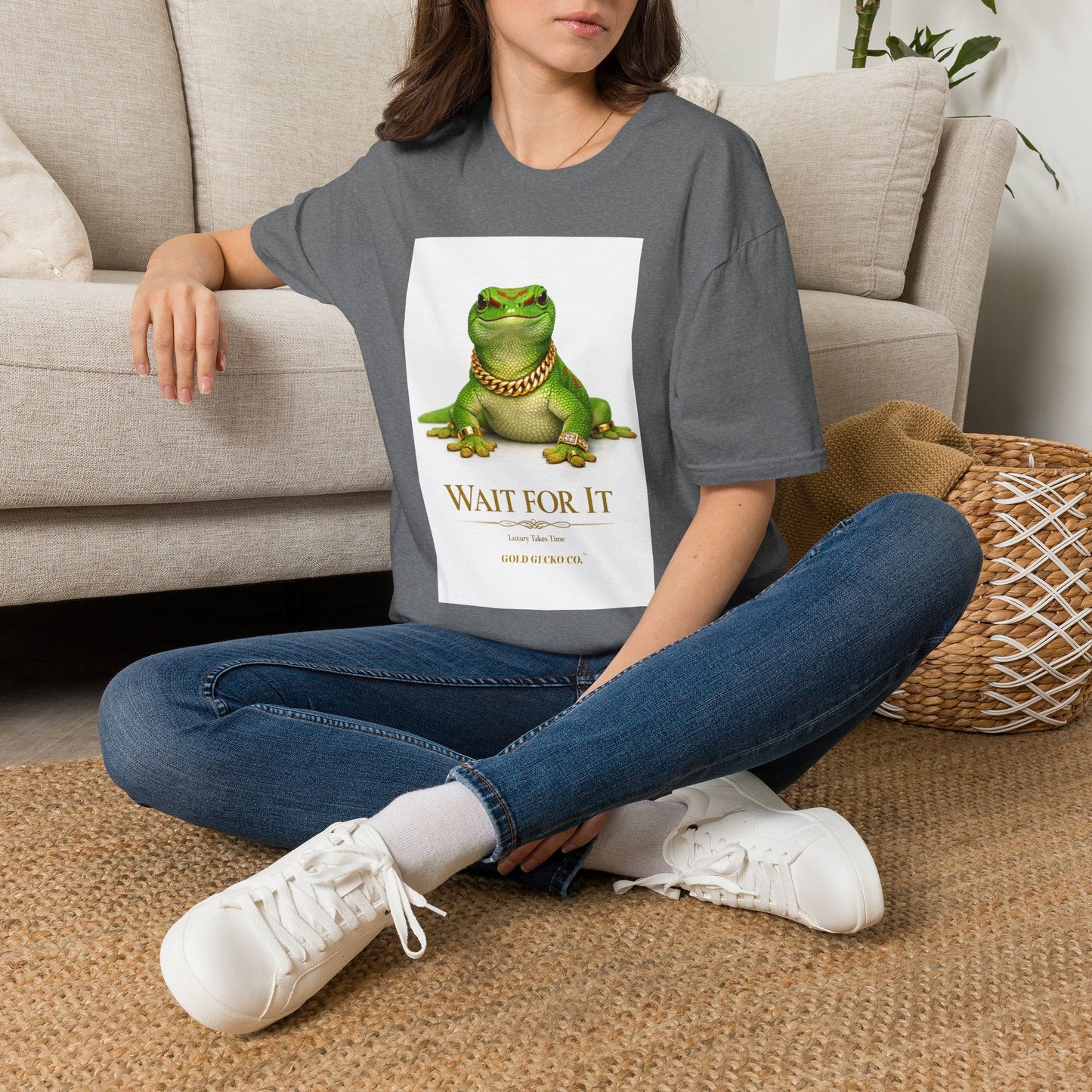 Gold Gecko Co.™ | Portrait | Day Gecko | Comfort Colors 6500