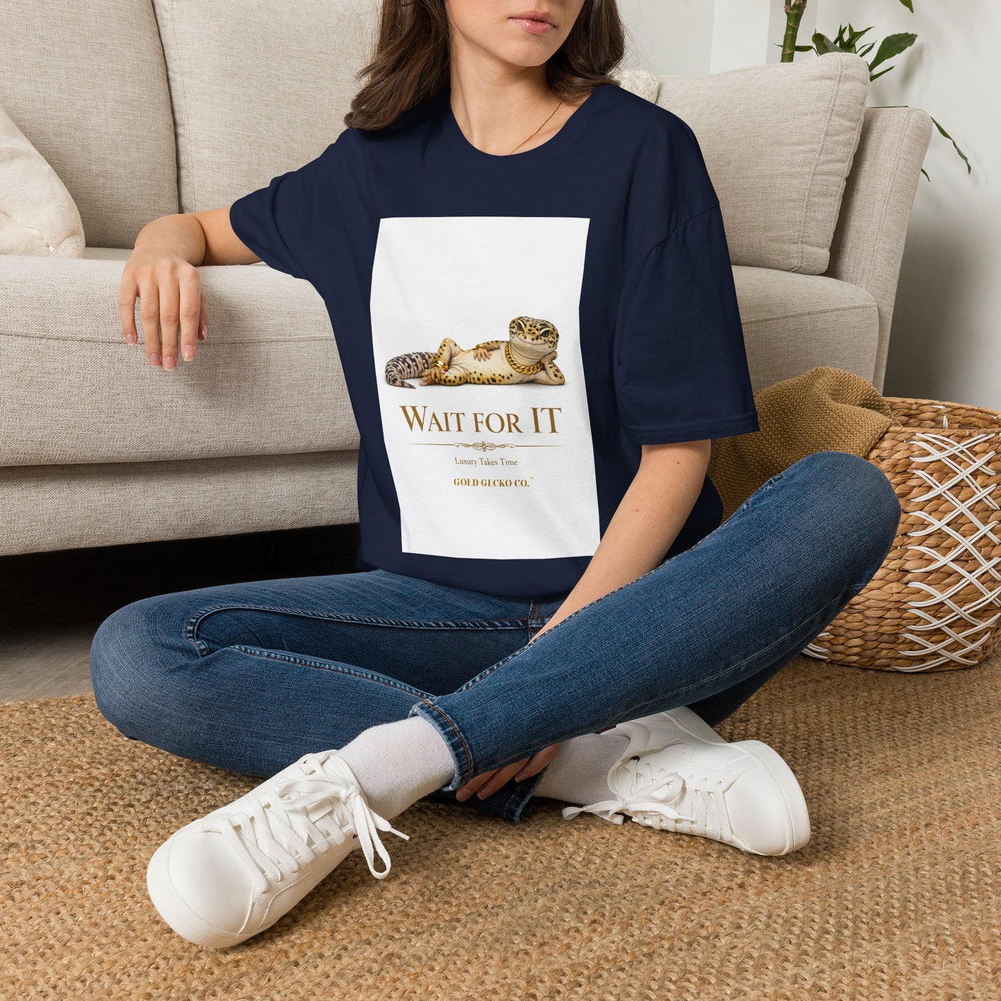 Gold Gecko Co.™ | Lounging | Leopard Gecko | Comfort Colors 6500