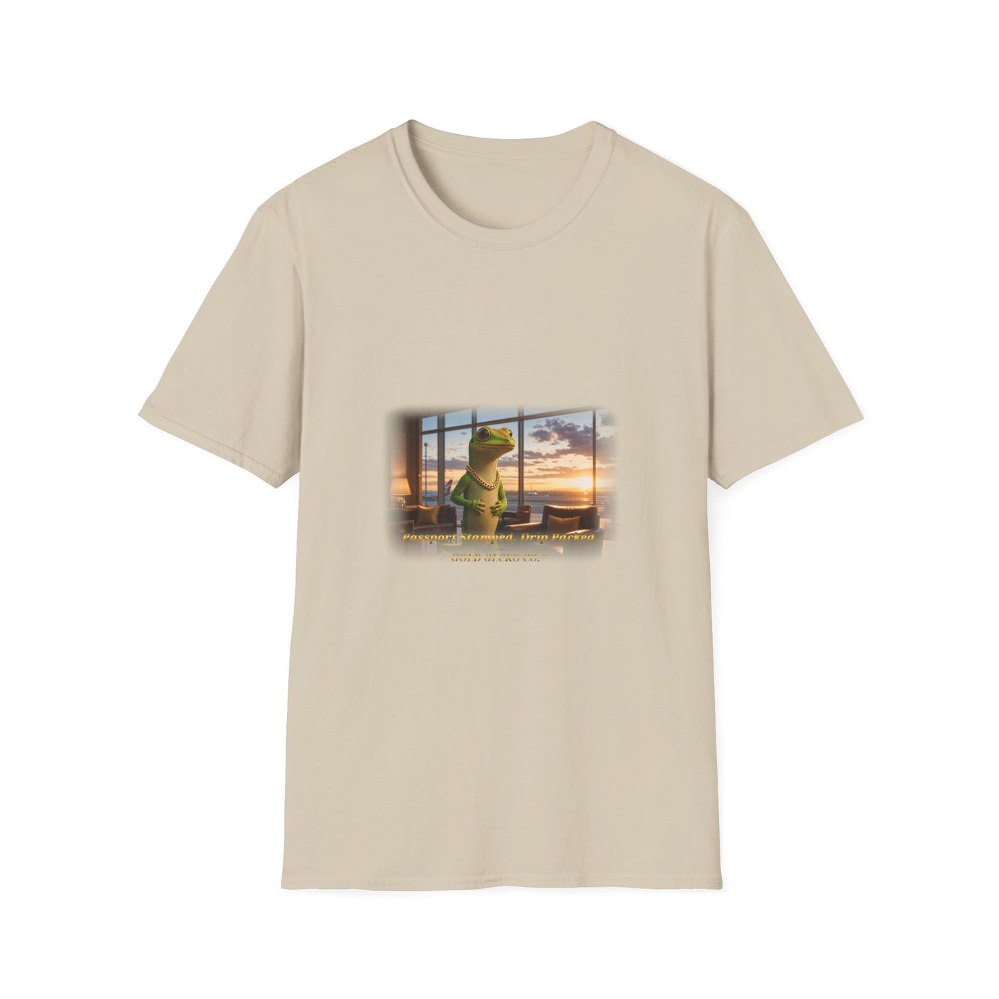 Gold Gecko Co.™ | Passport Stamped | Day Gecko | Comfort Colors 6500