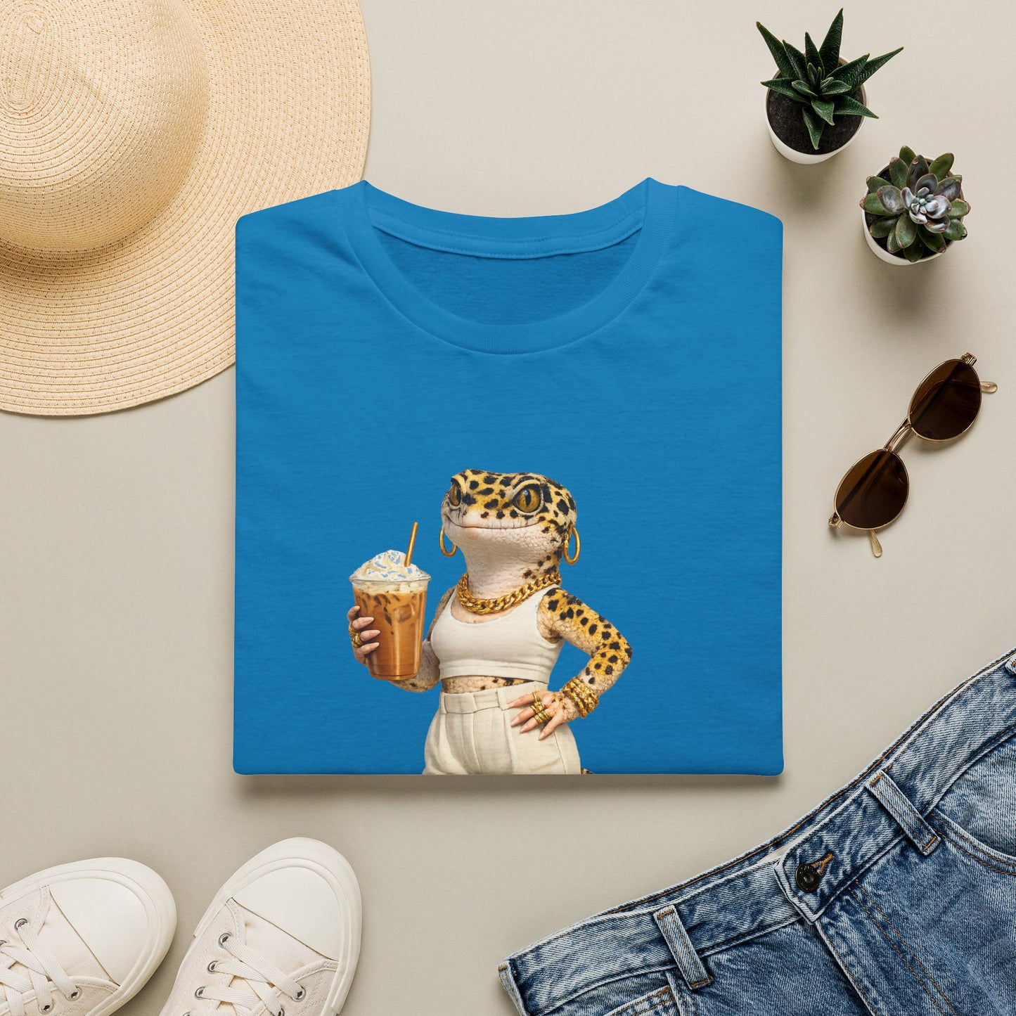 Gold Gecko Co.™ | Summer | Leopard Gecko | Comfort Colors 6500