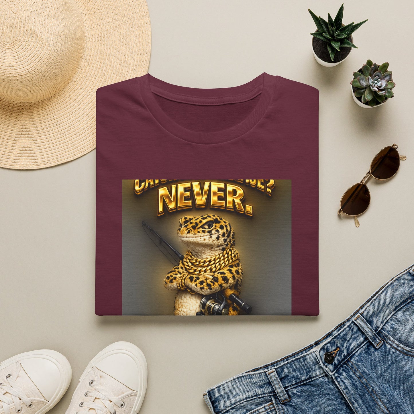 Gold Gecko Co.™ | Catch and Release | Leopard Gecko | Comfort Colors 6500