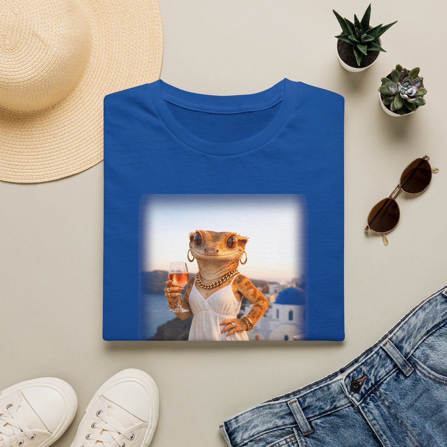 Gold Gecko Co.™ | Santorini | Crested Gecko | Comfort Colors 6500