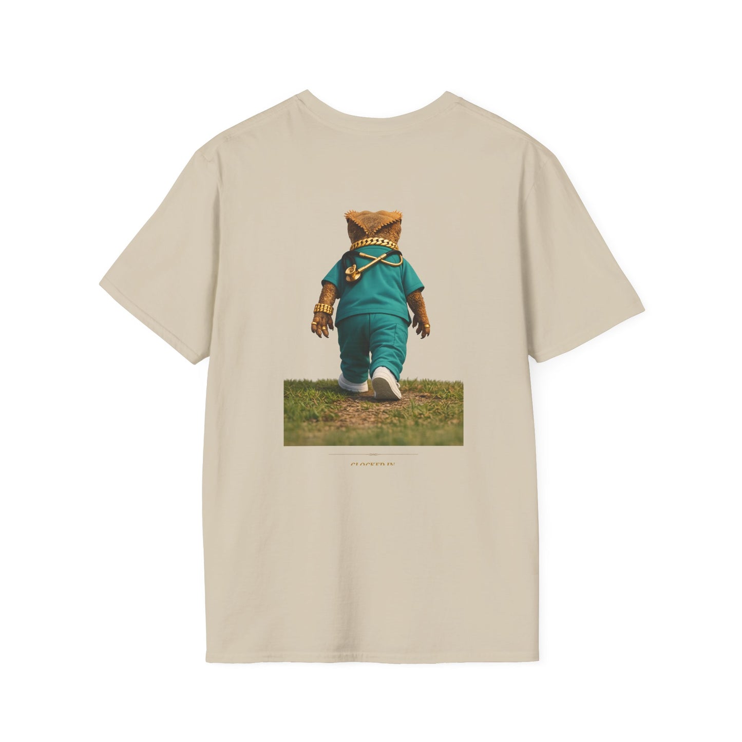 Gold Gecko Co.™ | Scrubs | Crested Gecko | Comfort Colors 6500