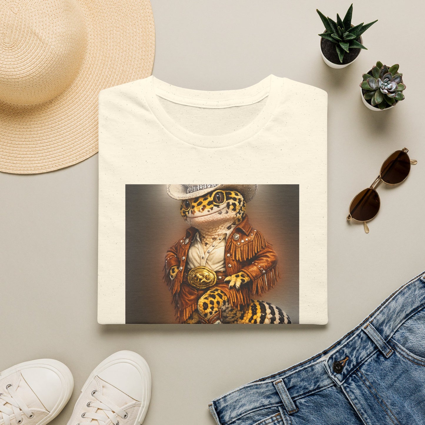 Gold Gecko Co.™ | Cowgirl Swagger | Crested Gecko | Comfort Colors 6500
