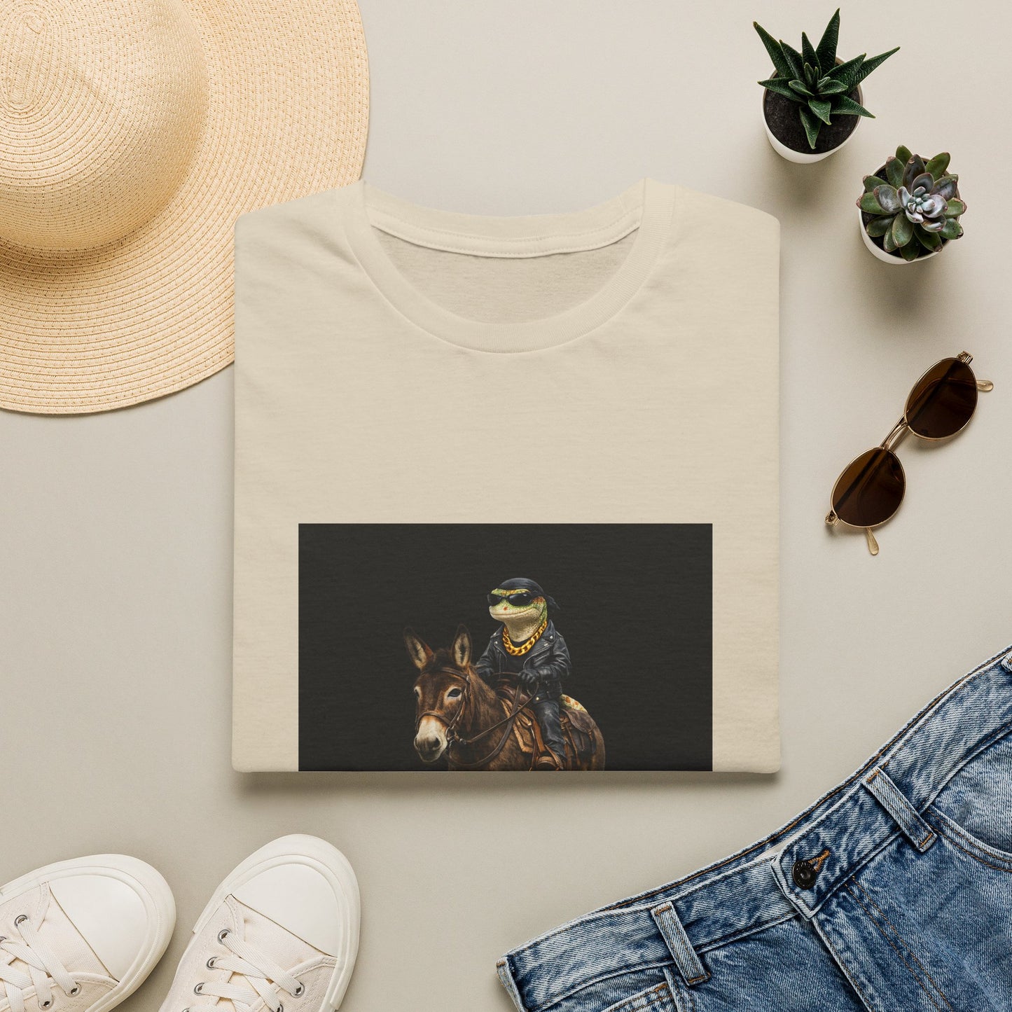 Gold Gecko Co.™ | Donkey Power | Leopard Gecko | Comfort Colors 6500