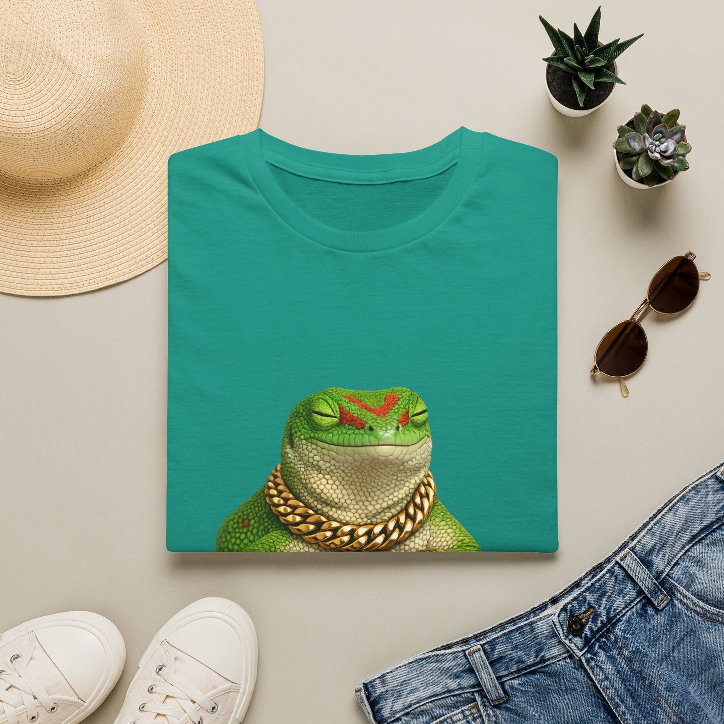 Gold Gecko Co.™ | Tranquila | Day Gecko | Comfort Colors 6500