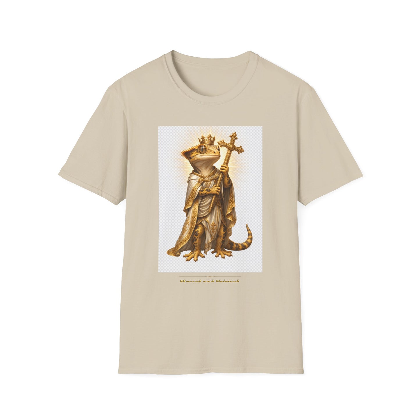 Gold Gecko Co. | Blessed and Dripped | Faith Gecko Tee