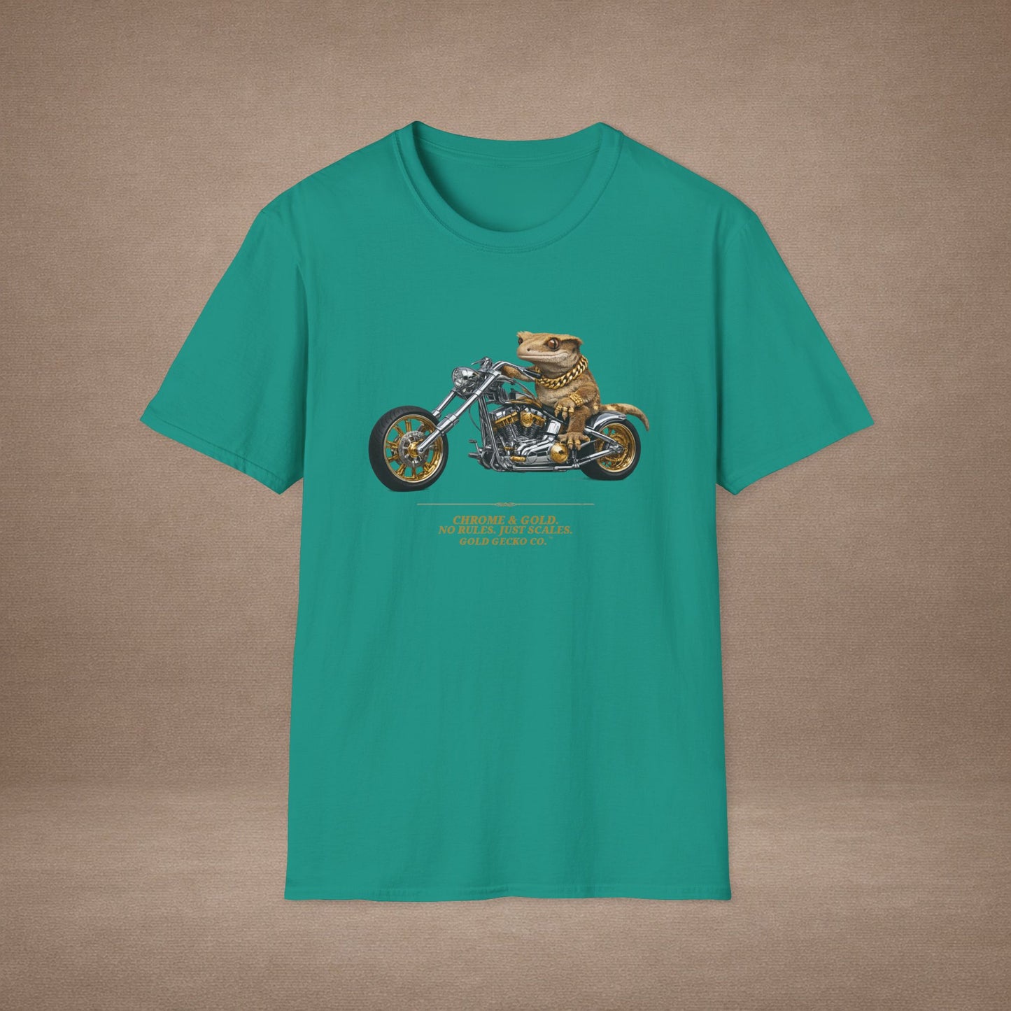 DESIGN #30-1 - Crested Gecko + Chopper -No Rules Just Scales