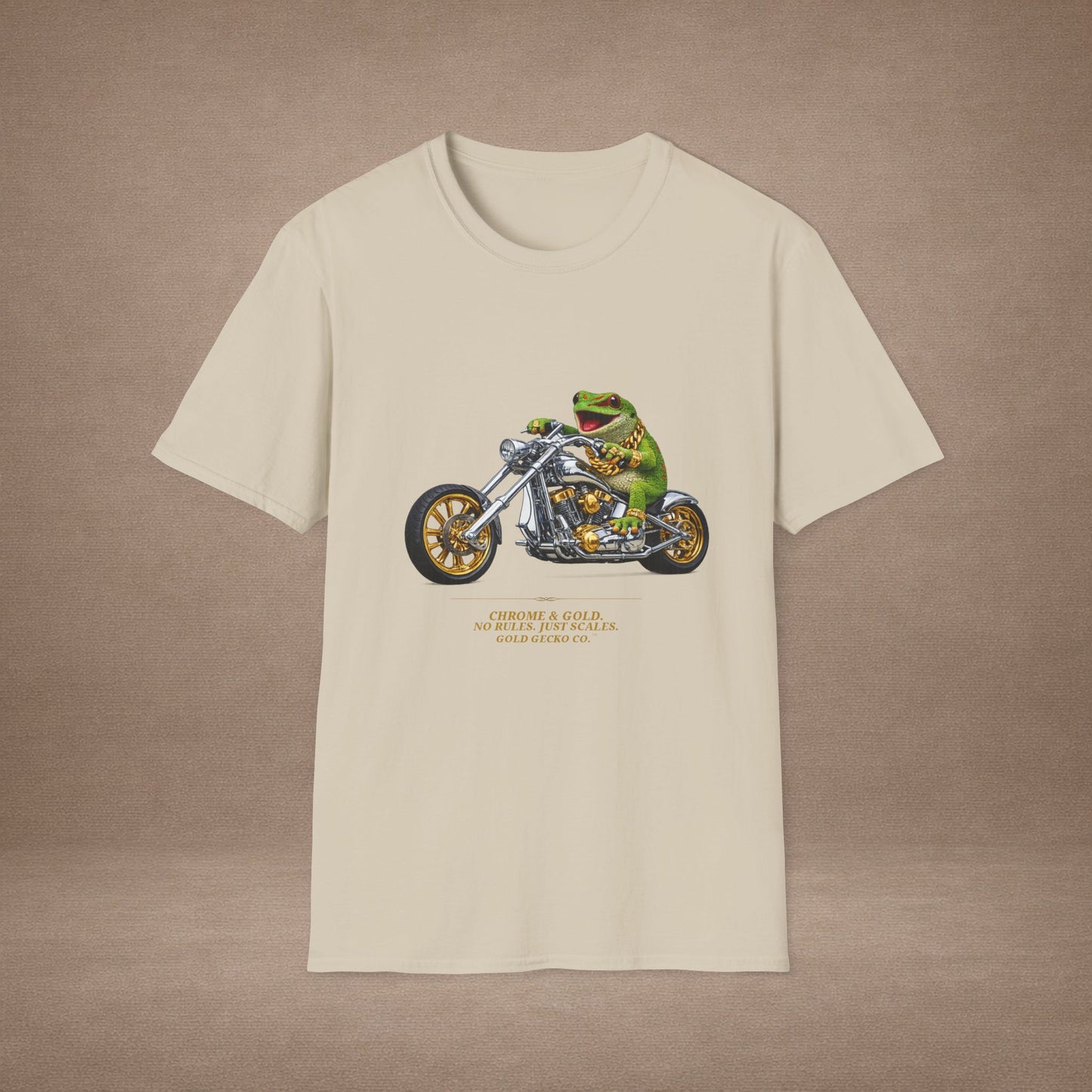 DESIGN #30-3 - Day Gecko + Chopper -No Rules Just Scales
