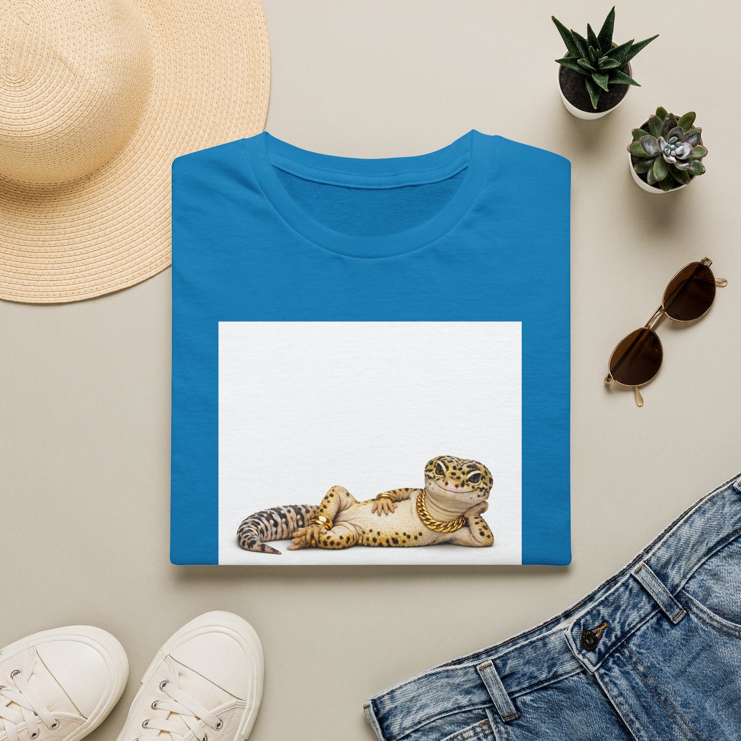 Gold Gecko Co.™ | Lounging | Leopard Gecko | Comfort Colors 6500