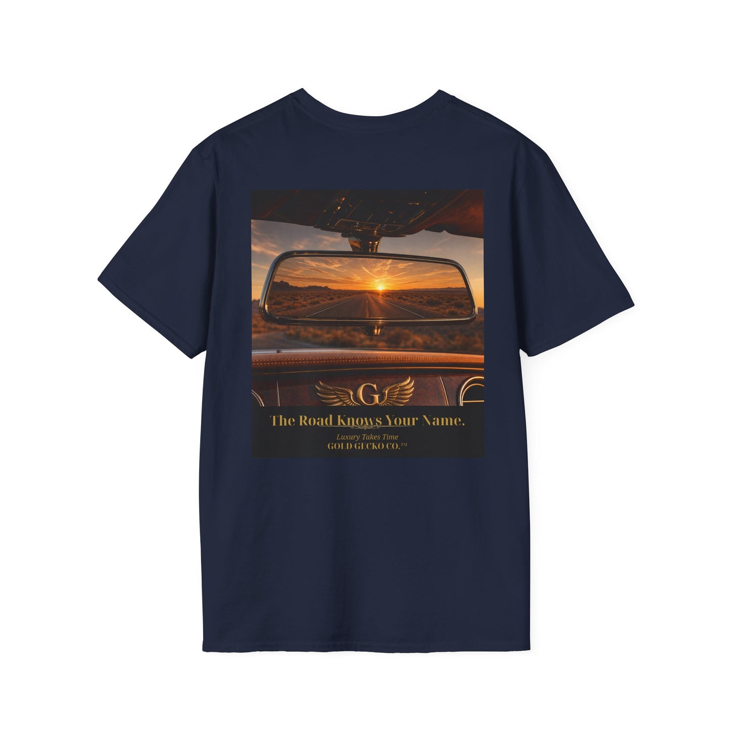 Col1142-03-V6-TS-Gildan64000-RoadRoyalty-SunsetDrive-DayGecko-Realistic-GoldGeckoCo
