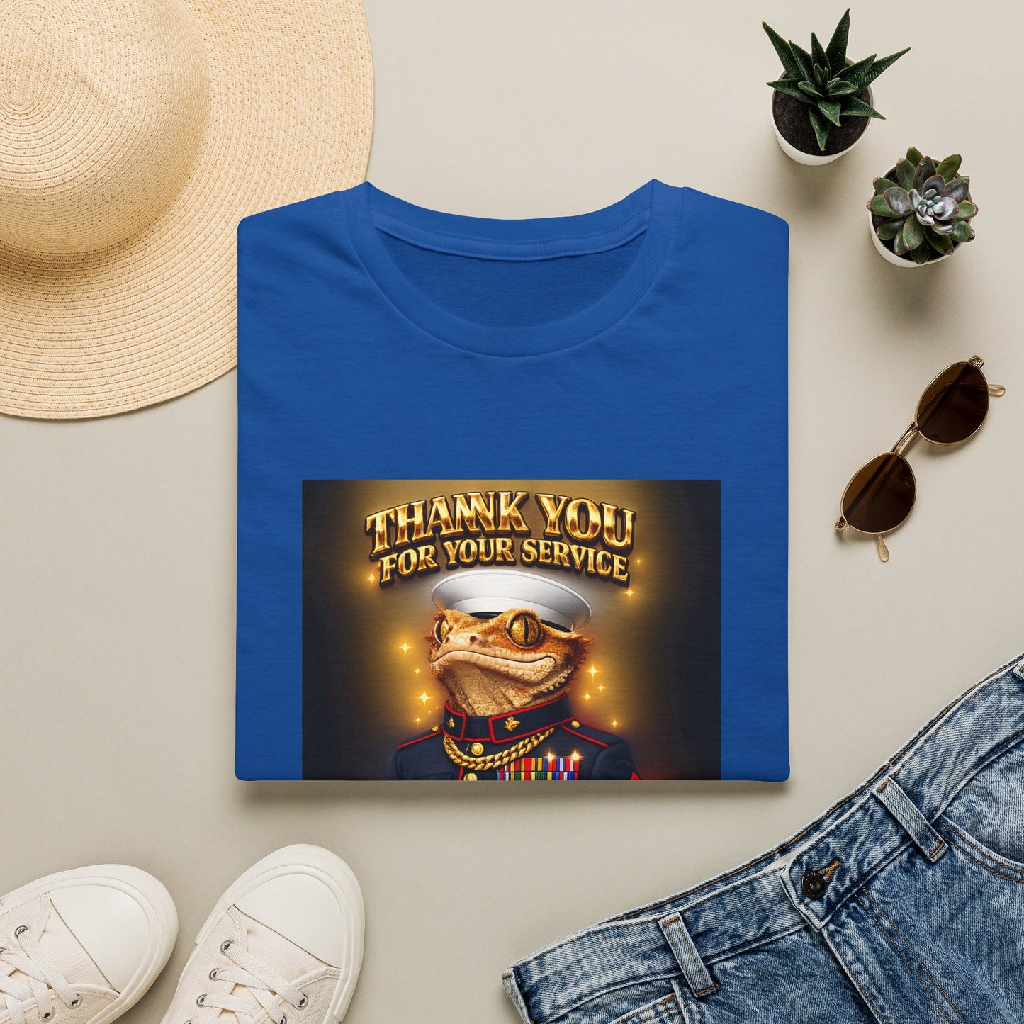 Gold Gecko Co.™ | Marines Semper Drip | Crested Gecko | Comfort Colors 6500