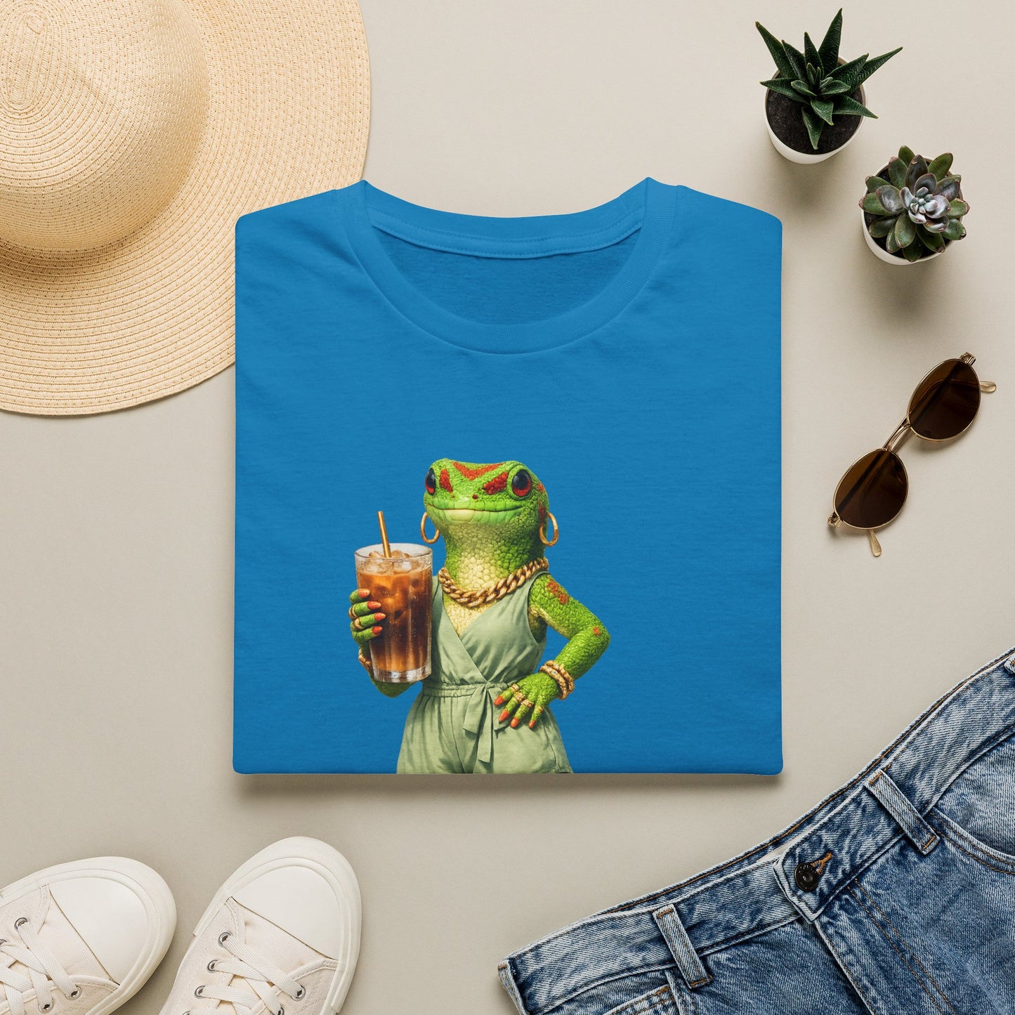 Gold Gecko Co.™ | Summer | Day Gecko | Comfort Colors 6500