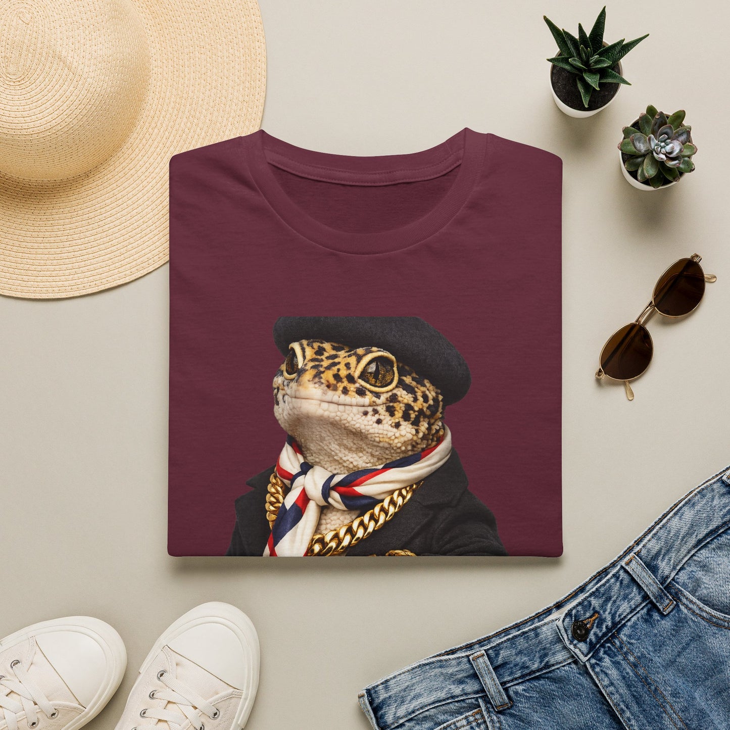 Gold Gecko Co.™ | Je Ne Regrette Rien | Leopard Gecko | Comfort Colors 6500