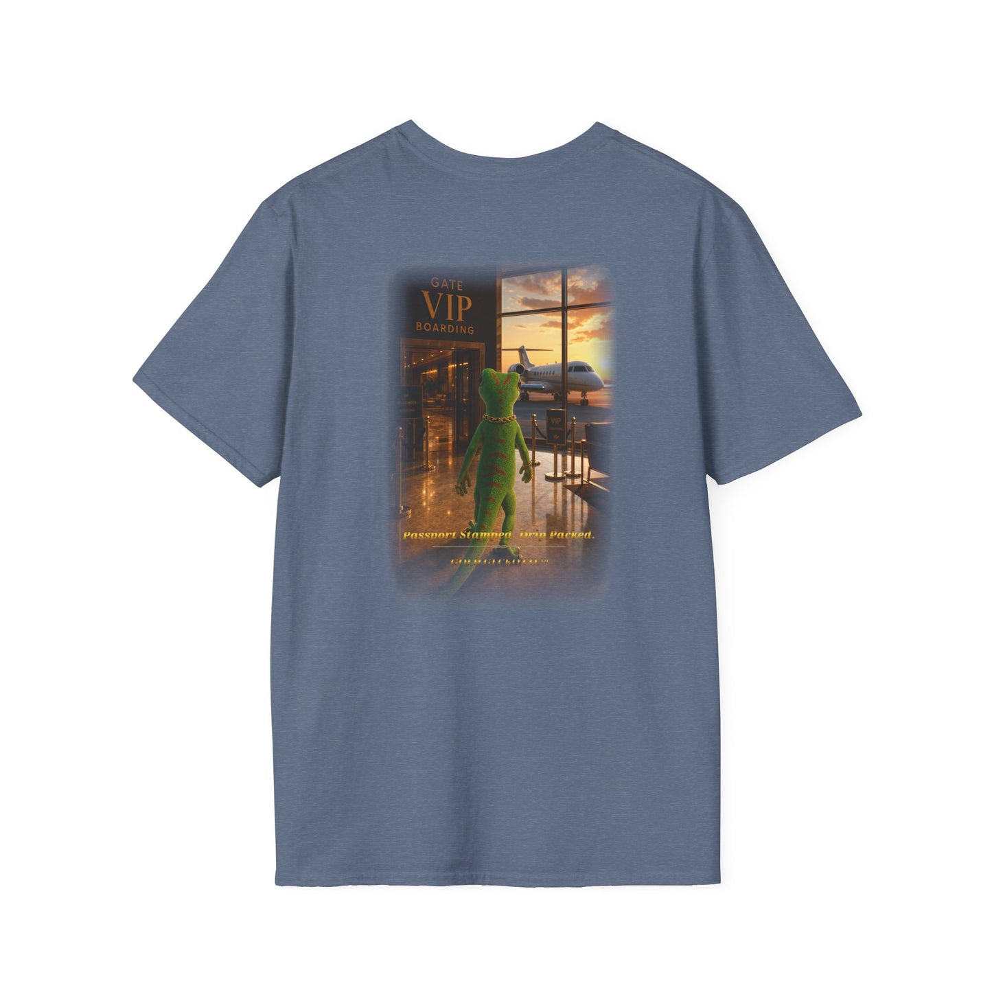Gold Gecko Co.™ | Passport Stamped | Day Gecko | Comfort Colors 6500