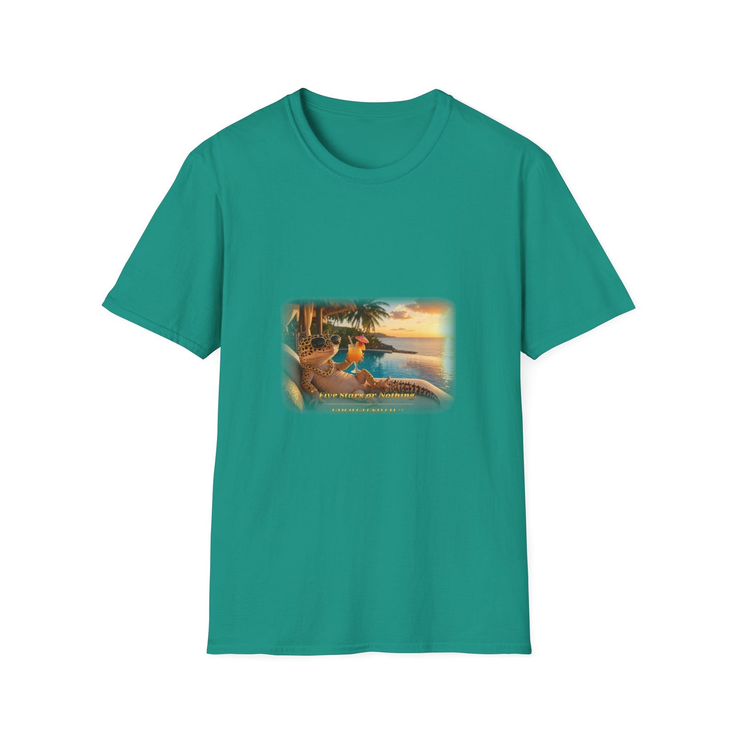 Gold Gecko Co.™ | Five Stars | Leopard Gecko | Comfort Colors 6500