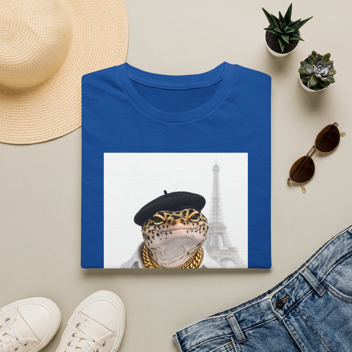 Gold Gecko Co.™ | Eiffel Tower | Crested Gecko | Comfort Colors 6500