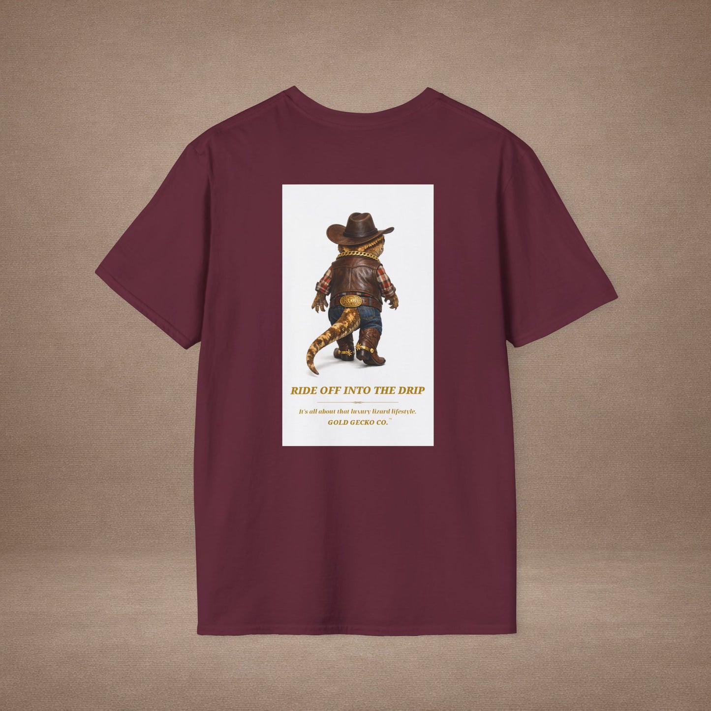 Design #09-1 - Cowboy Gecko - Y'All Can't Handle This