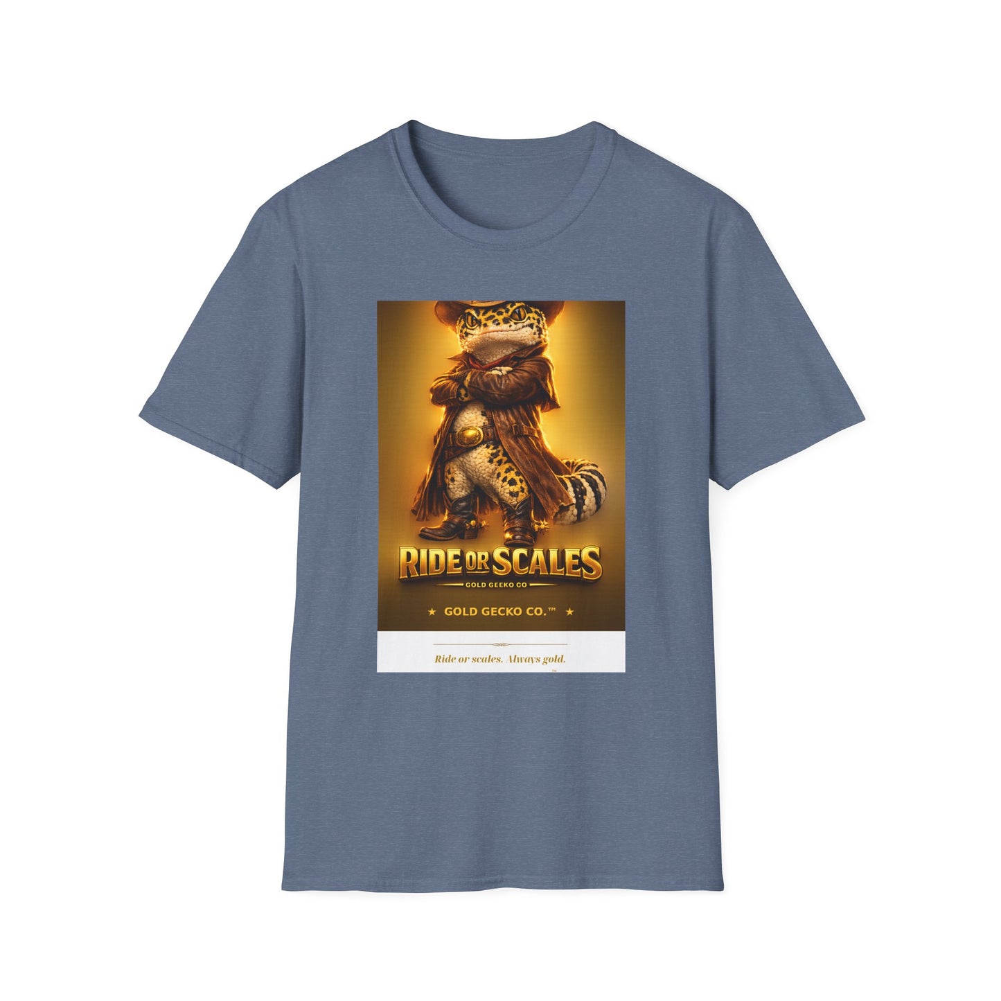 Gold Gecko Co.™ | Sunset Cowboy | Leopard Gecko | Comfort Colors 6500