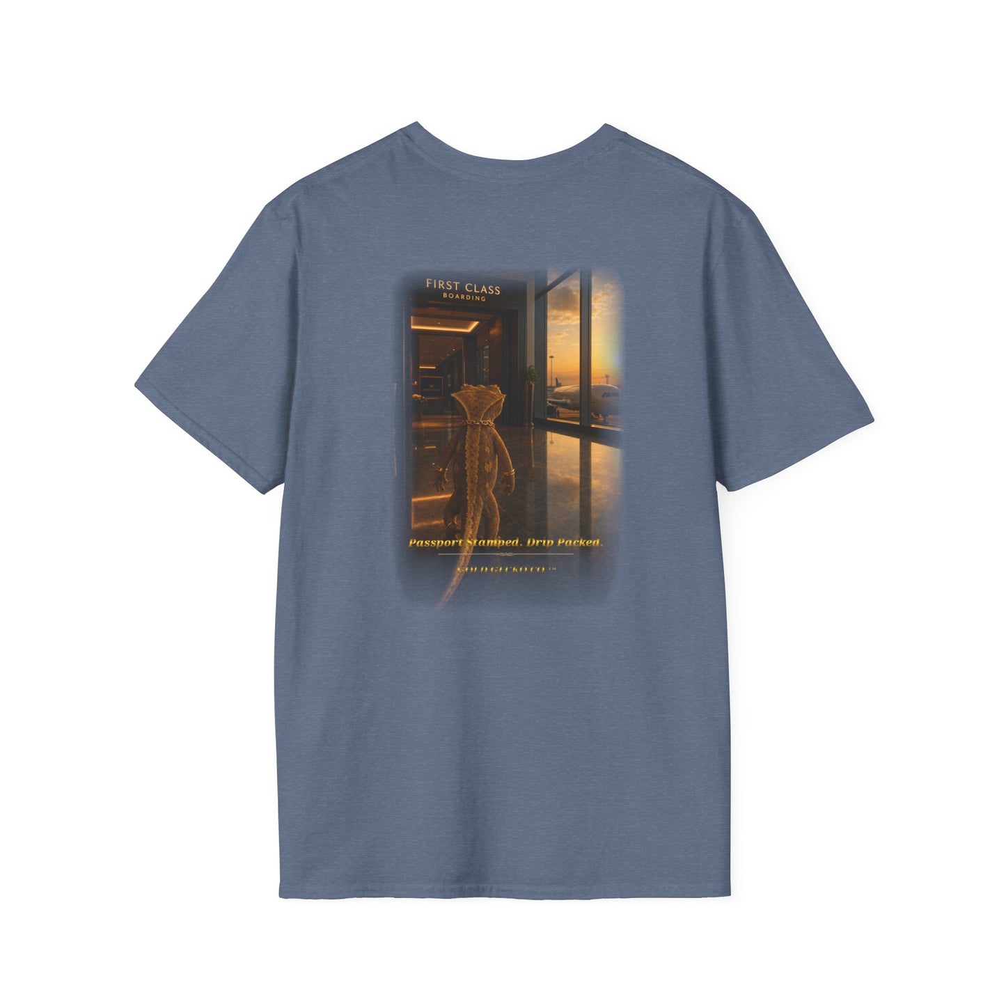 Gold Gecko Co.™ | Passport Stamped | Crested Gecko | Comfort Colors 6500