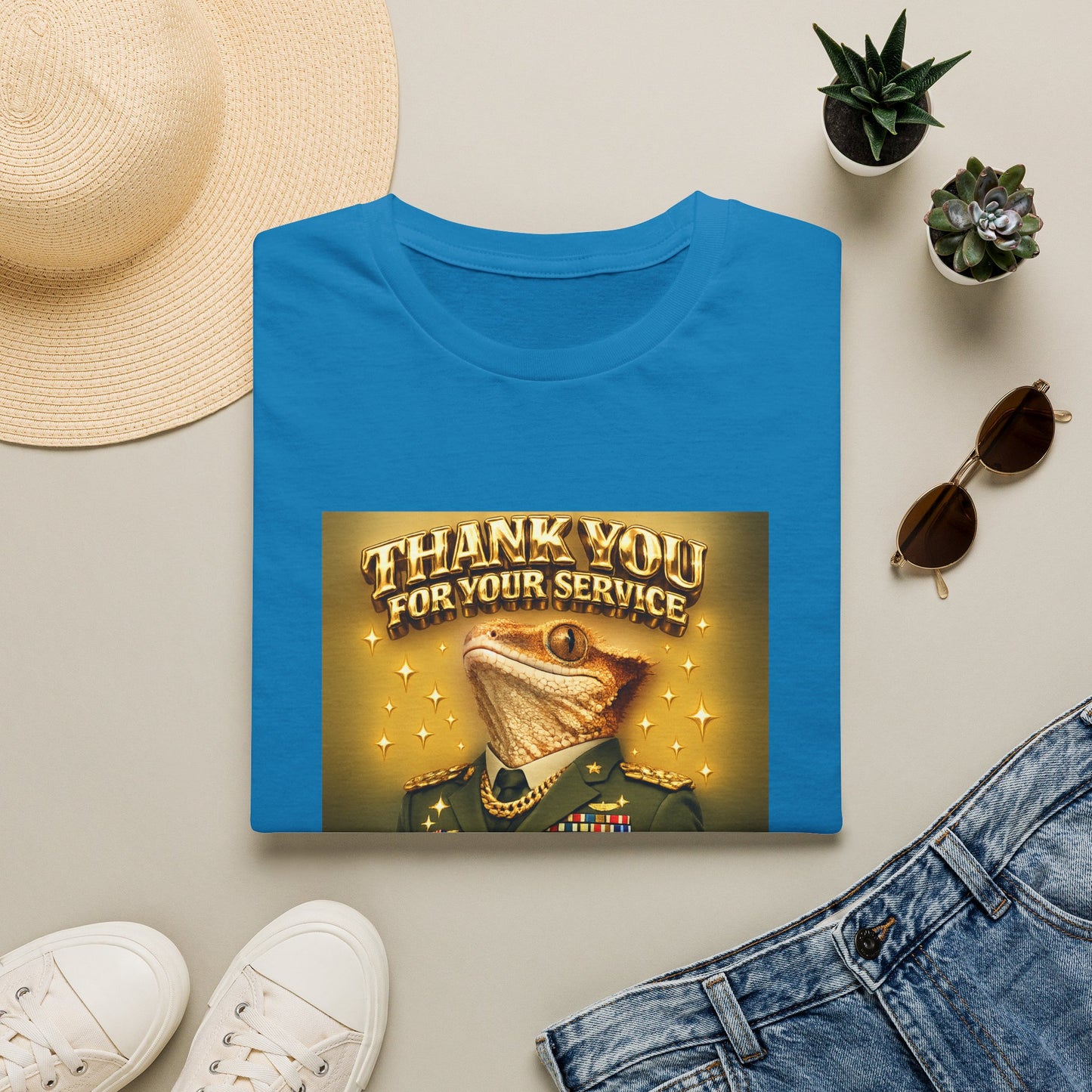 Gold Gecko Co.™ | Army Strong | Crested Gecko | Comfort Colors 6500