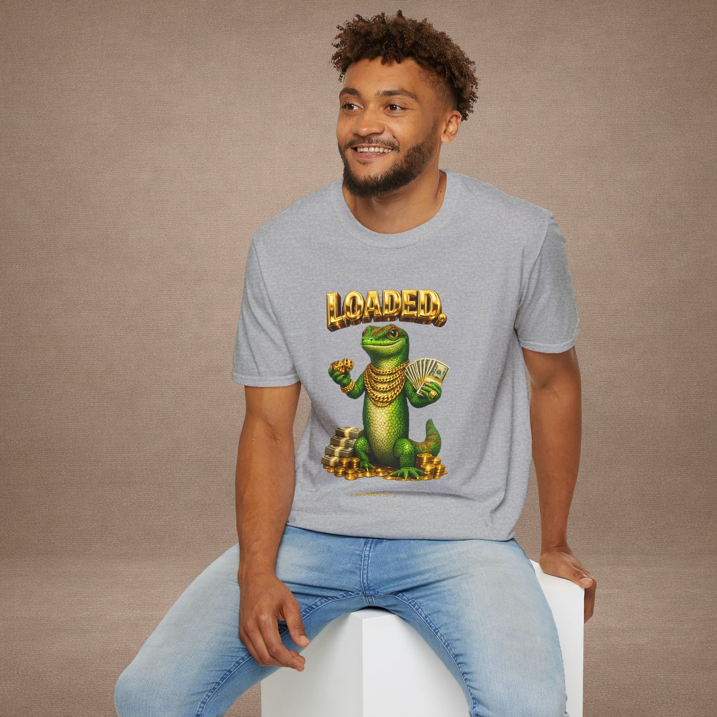 DESIGN #29-1 -Gambling - Loaded  Realistic (gold Lettering)