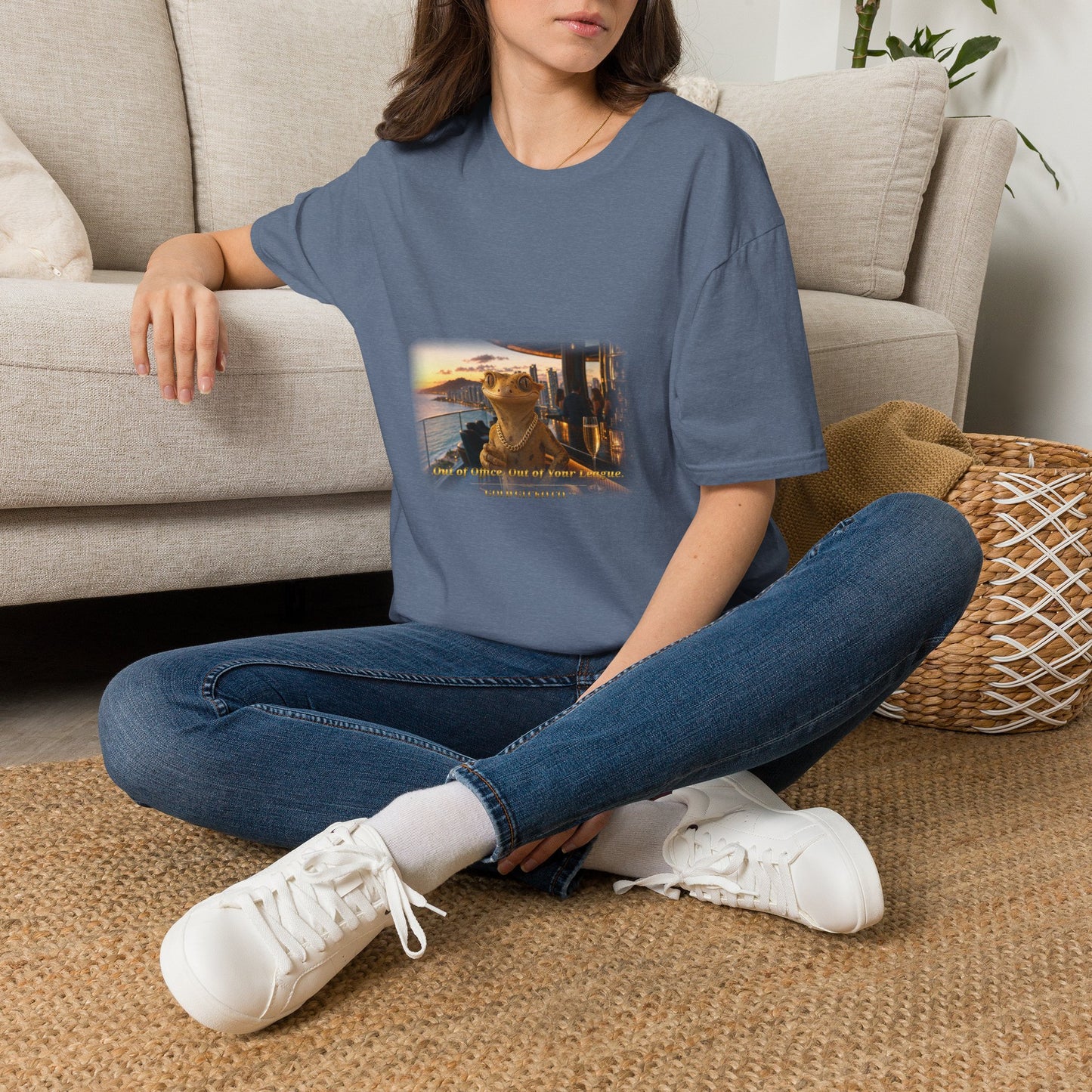 Gold Gecko Co.™ | Out of Office | Crested Gecko | Comfort Colors 6500