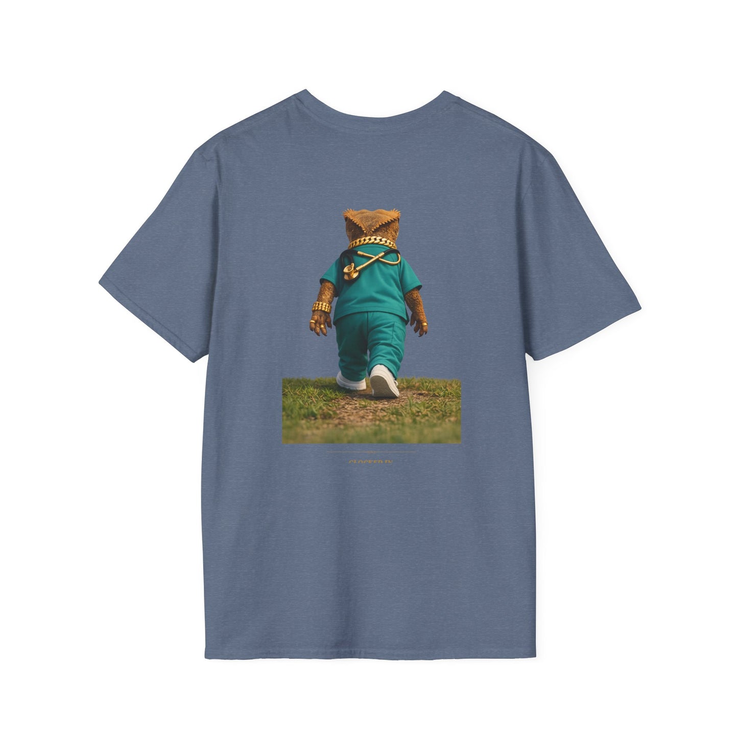Gold Gecko Co.™ | Scrubs | Crested Gecko | Comfort Colors 6500