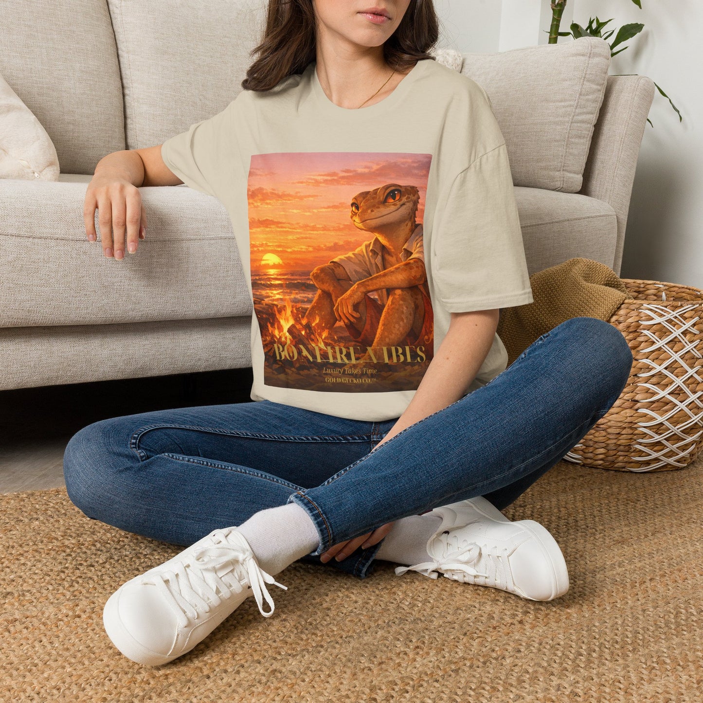 Col1454-04-V1-TS-Gildan64000-BonfireVibes-Realistic-GoldGeckoCo