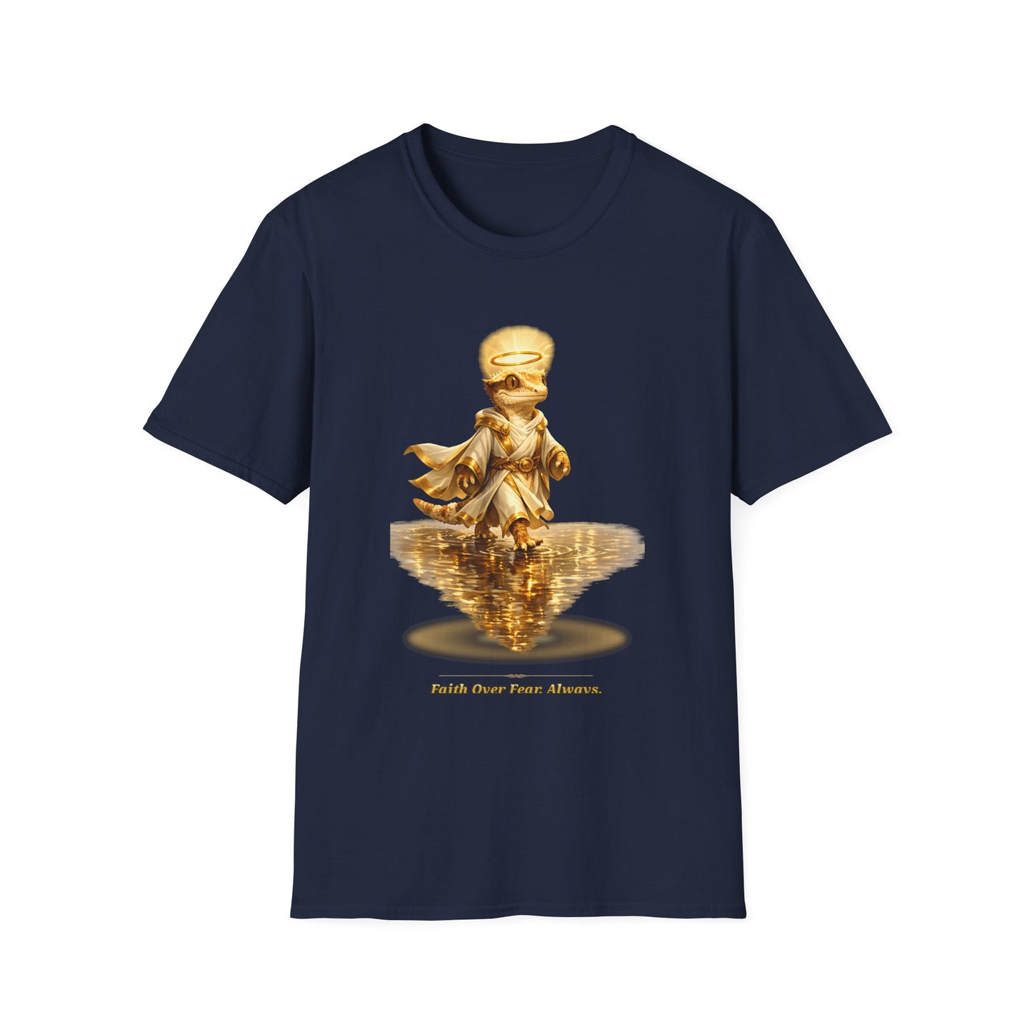 Gold Gecko Co. | Faith Over Fear. Always. | Walking on Water Gecko Tee