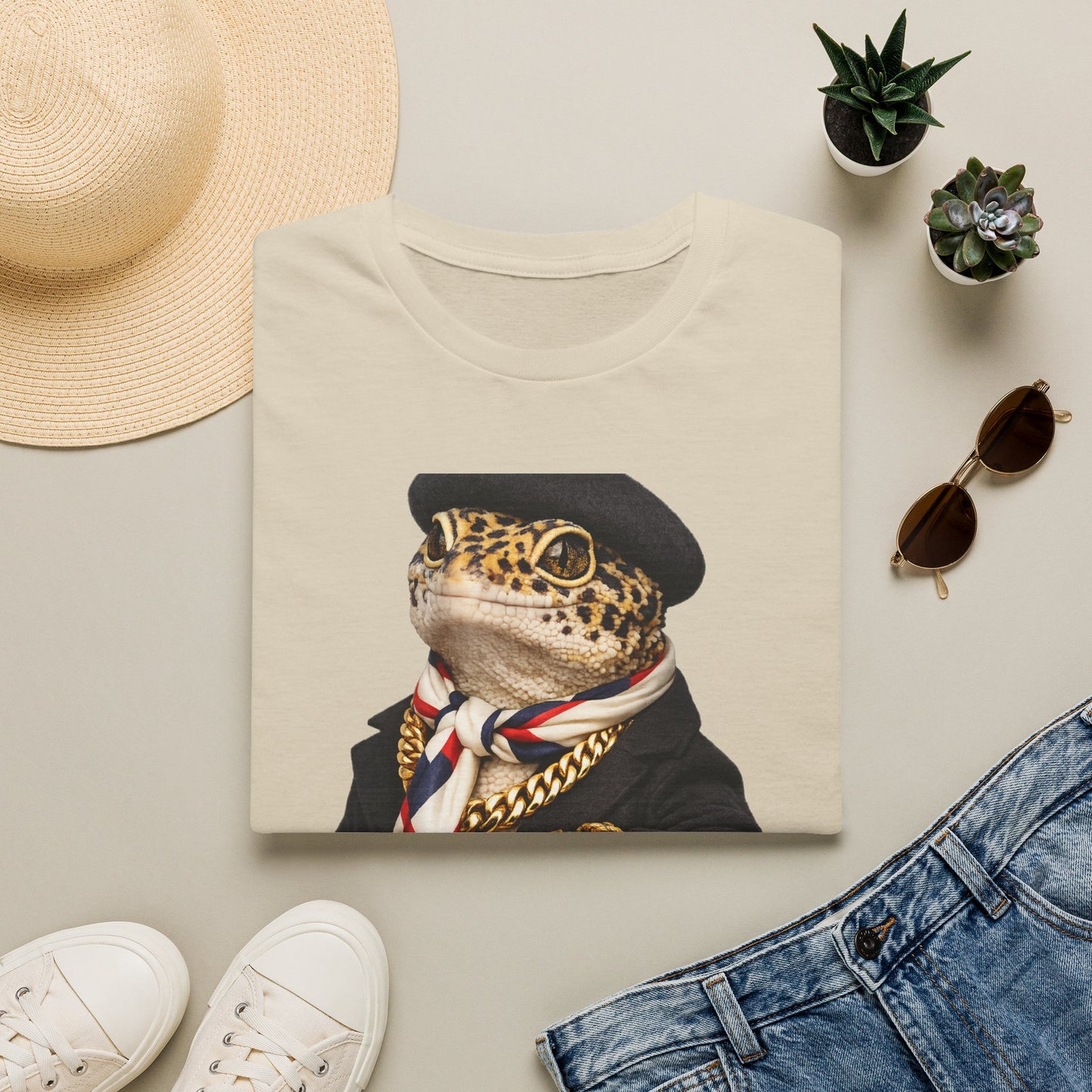 Gold Gecko Co.™ | Je Ne Regrette Rien | Leopard Gecko | Comfort Colors 6500