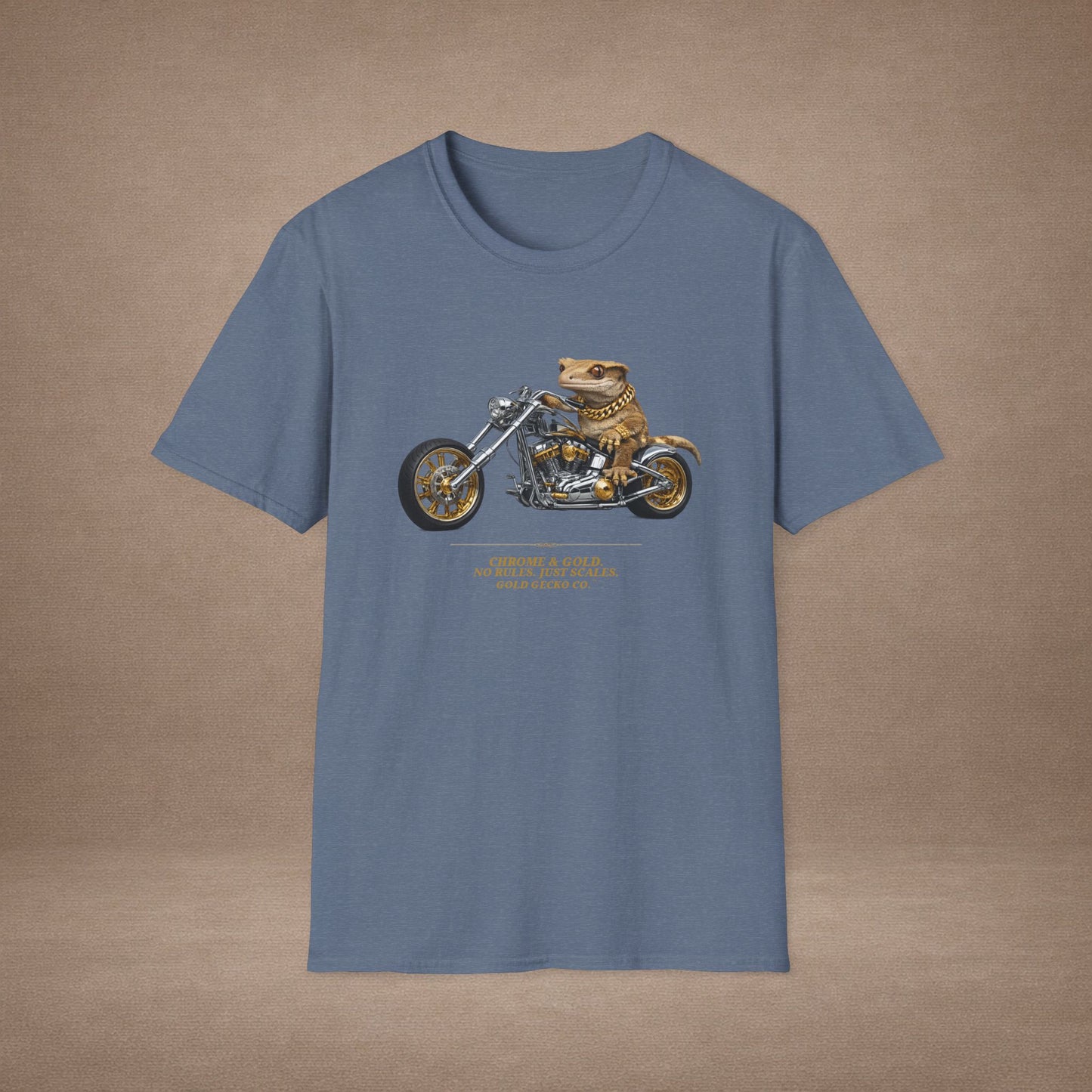 DESIGN #30-1 - Crested Gecko + Chopper -No Rules Just Scales