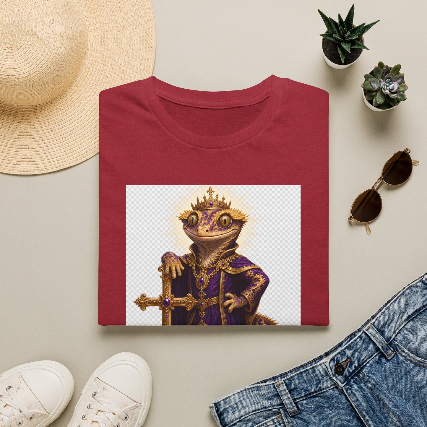 Gold Gecko Co. | He Said I'm Chosen. I Said Obviously. | Faith Gecko Tee