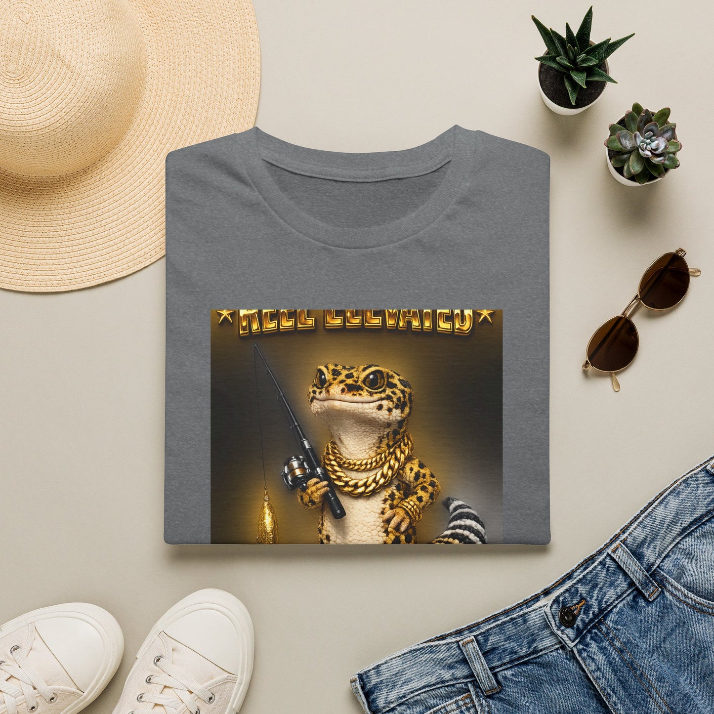 Gold Gecko Co.™ | Reel Elevated | Crested Gecko | Comfort Colors 6500