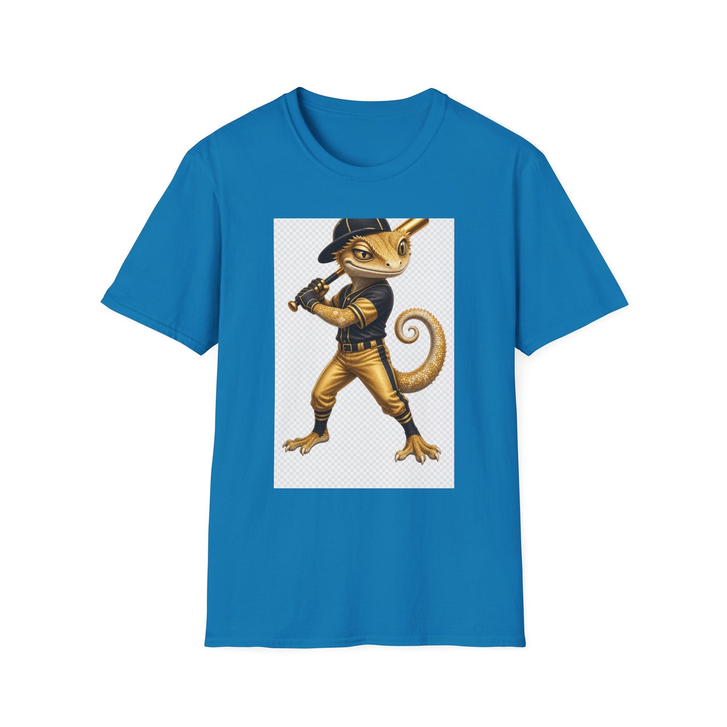 Gold Gecko Co. | Batting .1000 on Drip | Baseball Gecko Tee
