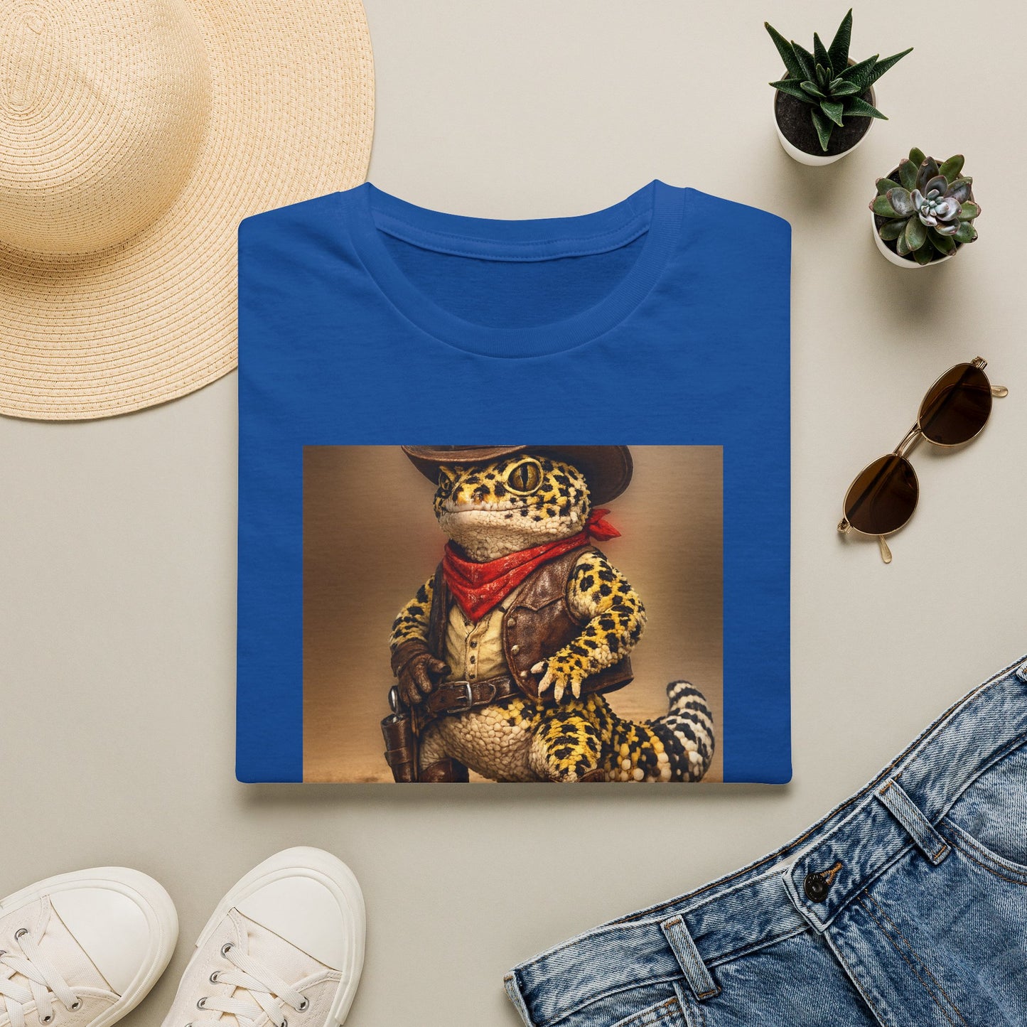 Gold Gecko Co.™ | Cowboy Up | Leopard Gecko | Comfort Colors 6500