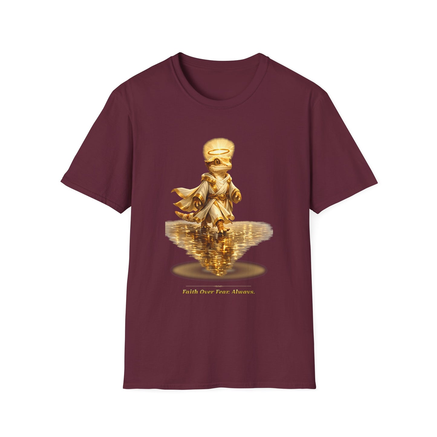 Gold Gecko Co. | Faith Over Fear. Always. | Walking on Water Gecko Tee