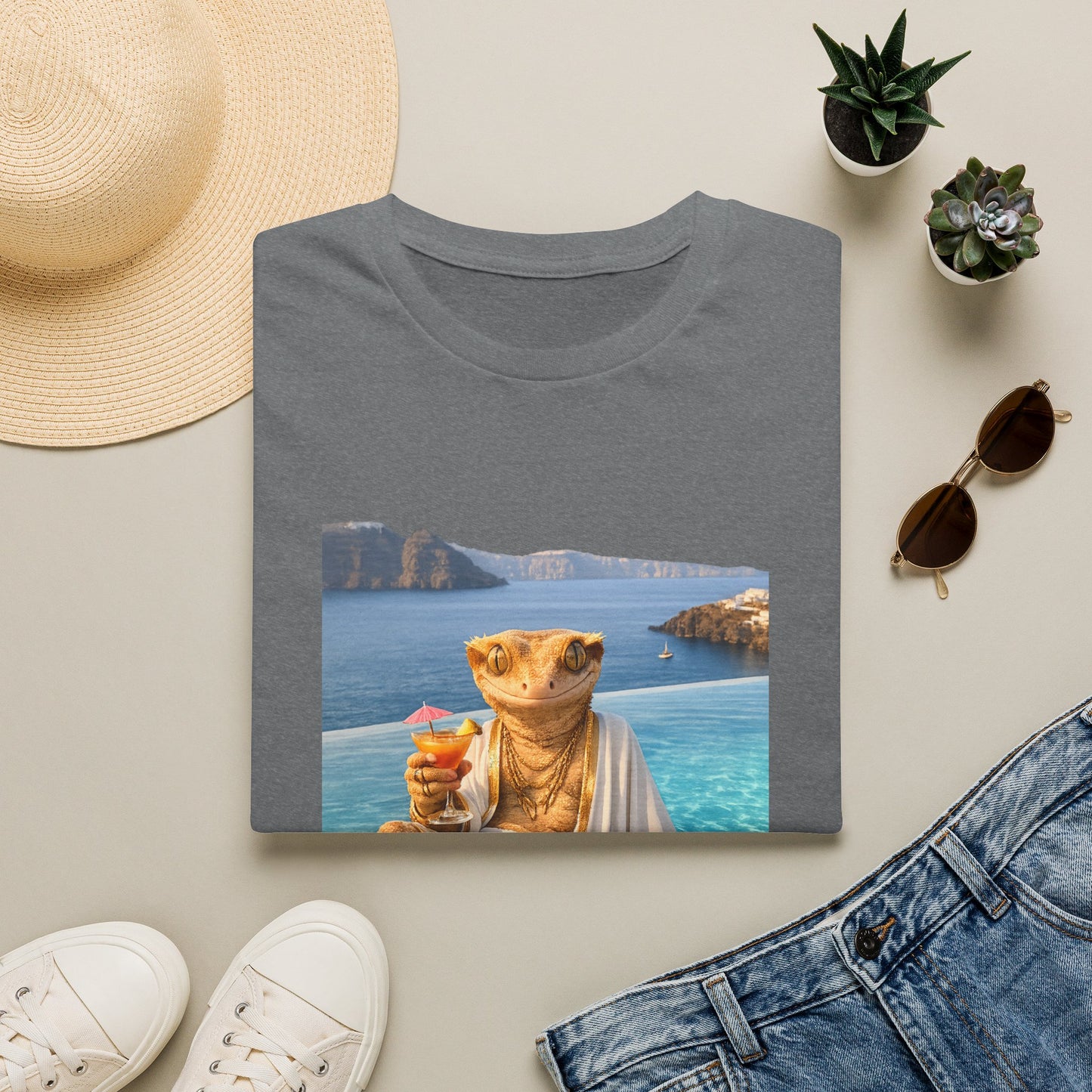 Gold Gecko Co.™ | Pool | Crested Gecko | Comfort Colors 6500