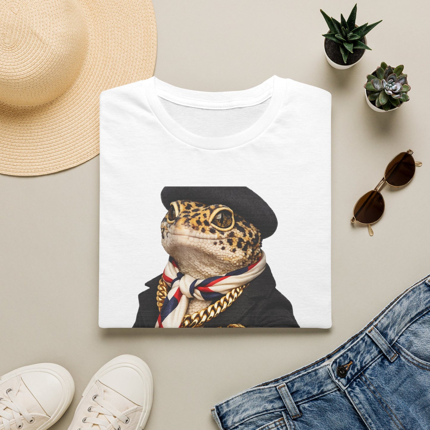 Gold Gecko Co.™ | Je Ne Regrette Rien | Leopard Gecko | Comfort Colors 6500