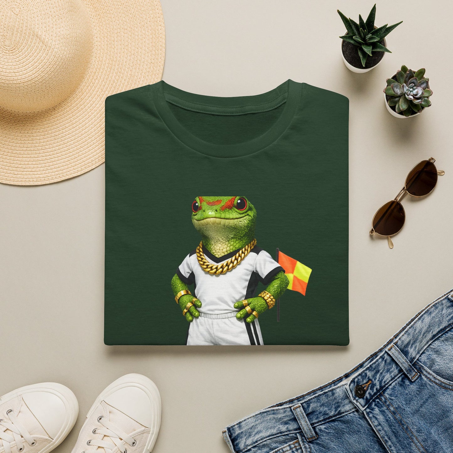 Gold Gecko Co.™ | Offside Unbothered | Leopard Gecko | Comfort Colors 6500
